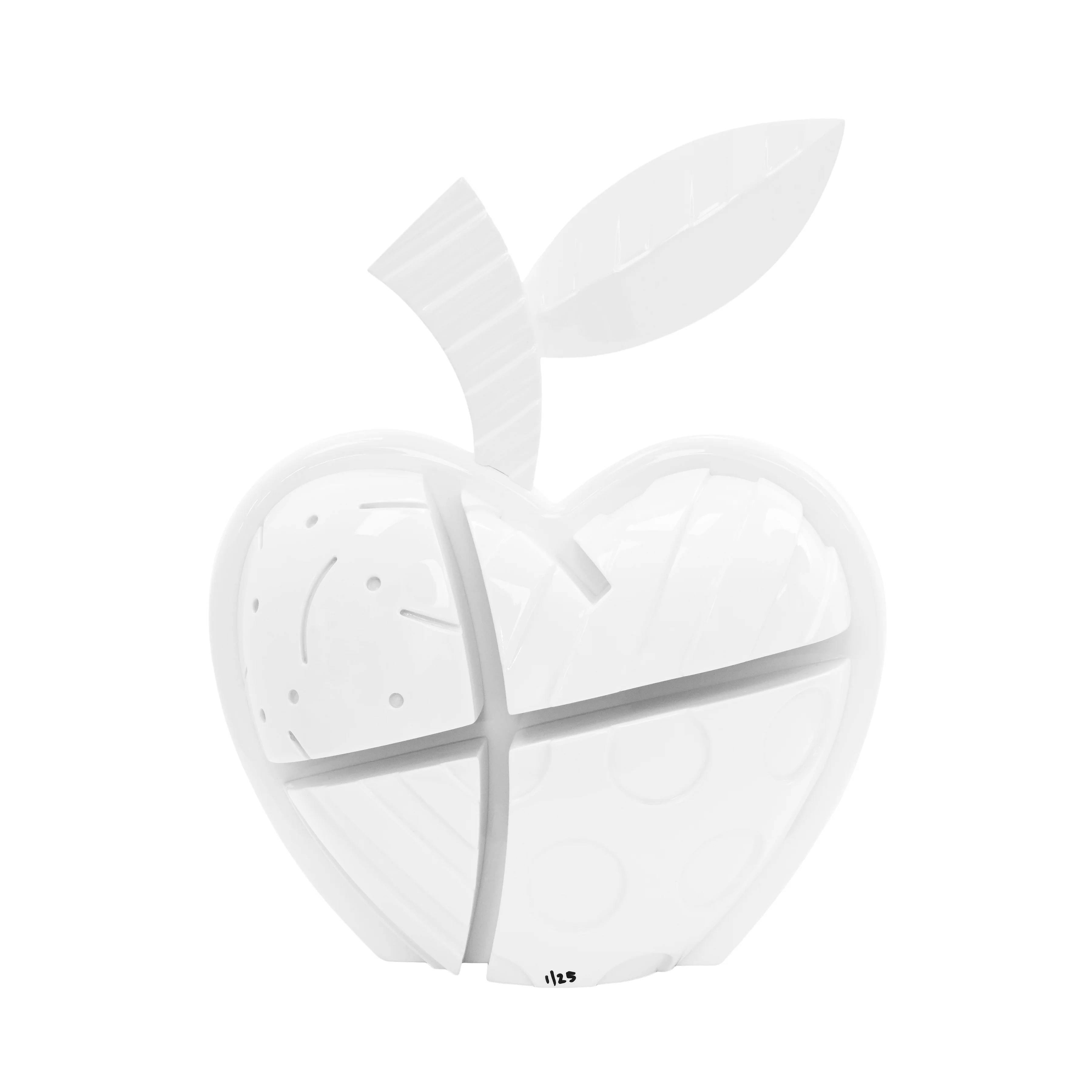 Apple (White) - Limited Edition Sculpture - Image 4
