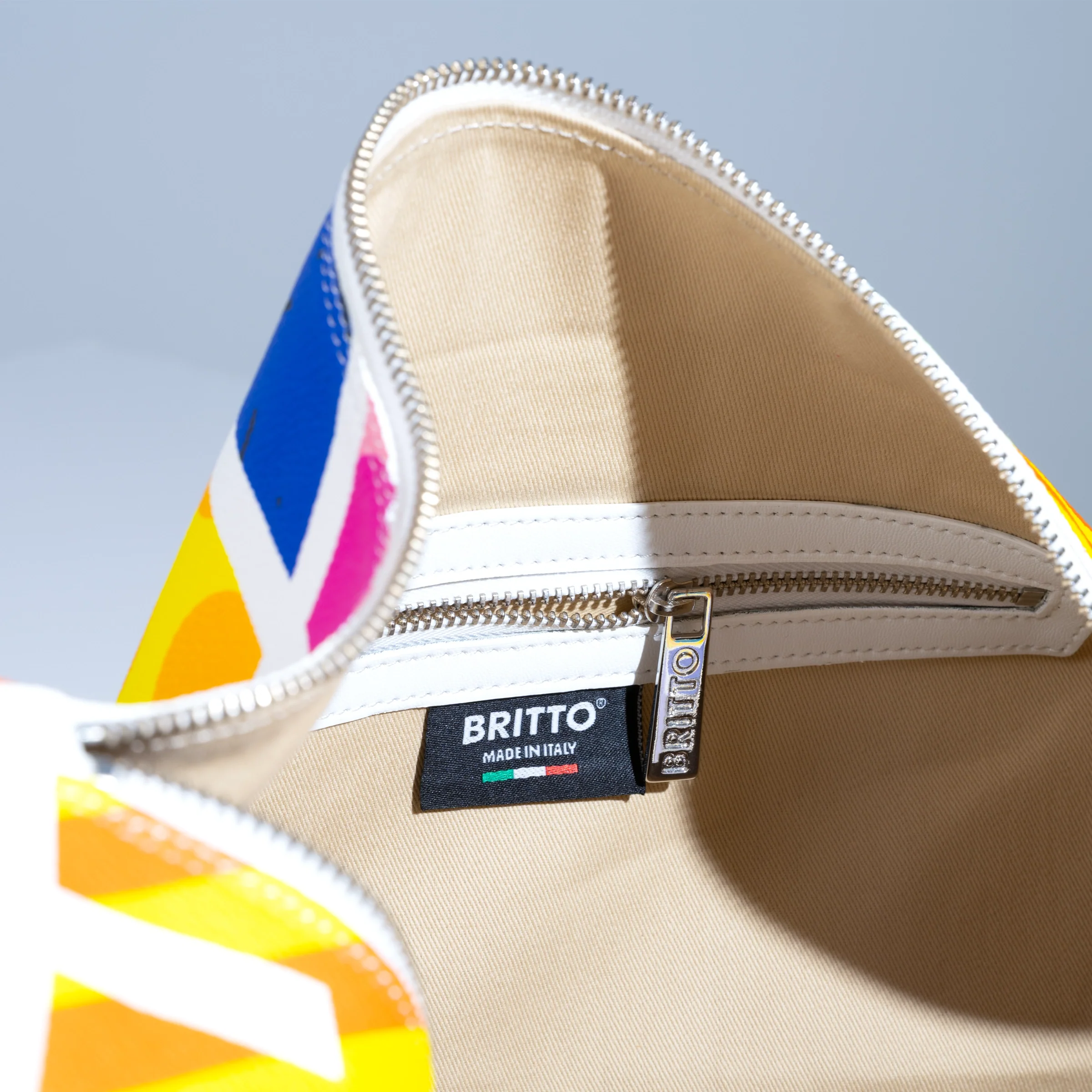 Baby Blue Landscape Britto Duffle Bag - Image 6