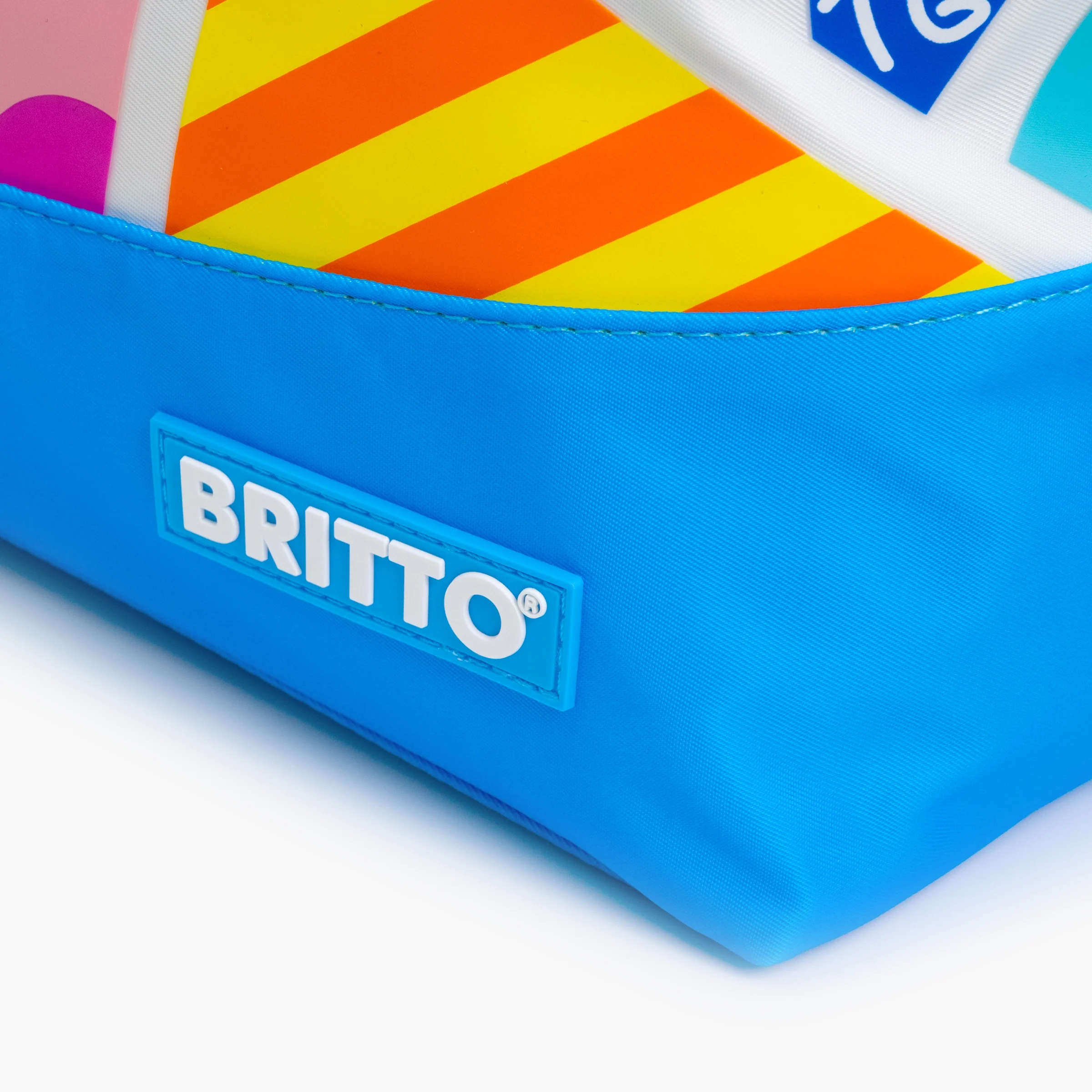 Baby Blue Landscape Britto Tote Bag - Image 4