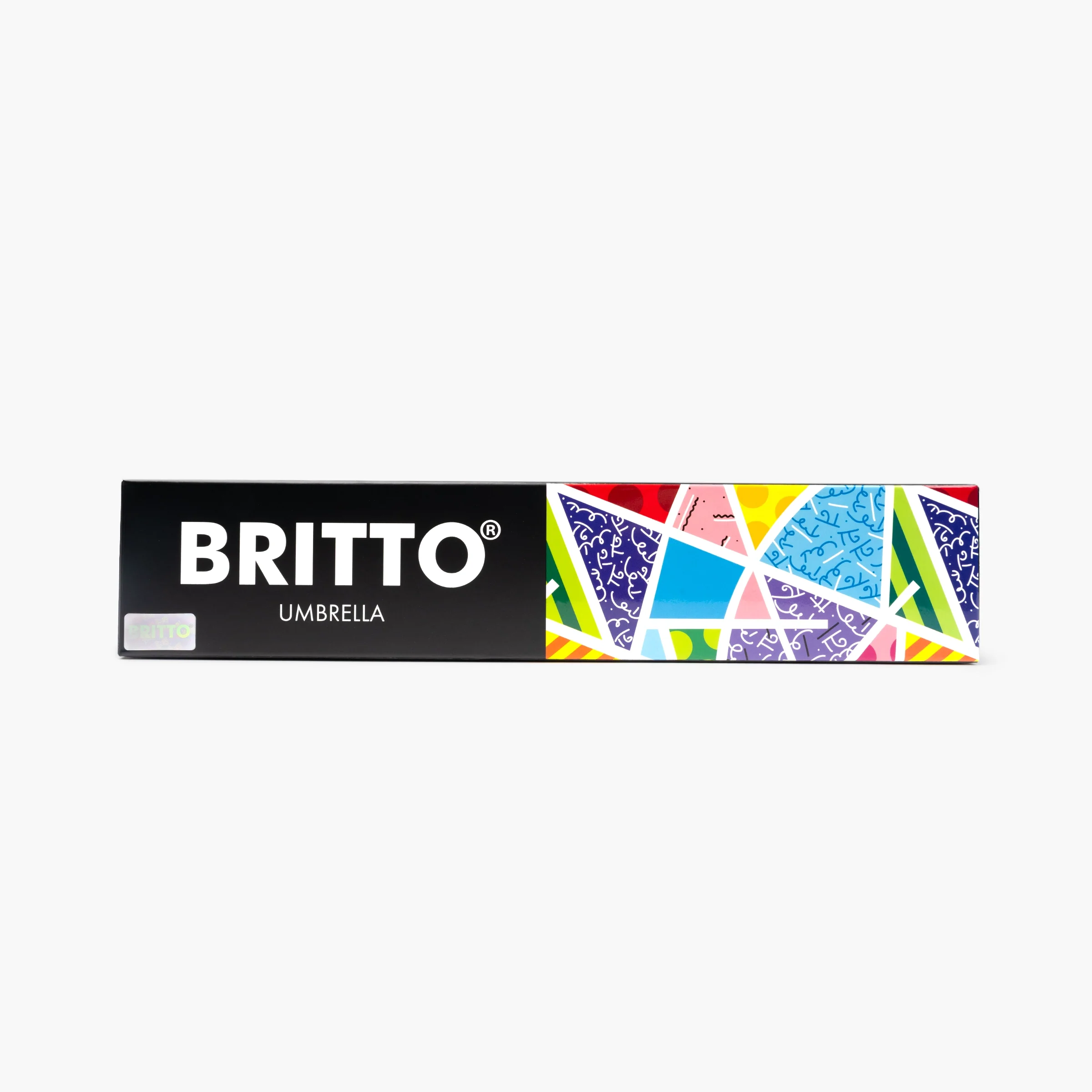 Baby Blue Landscape Britto Umbrella - Image 7