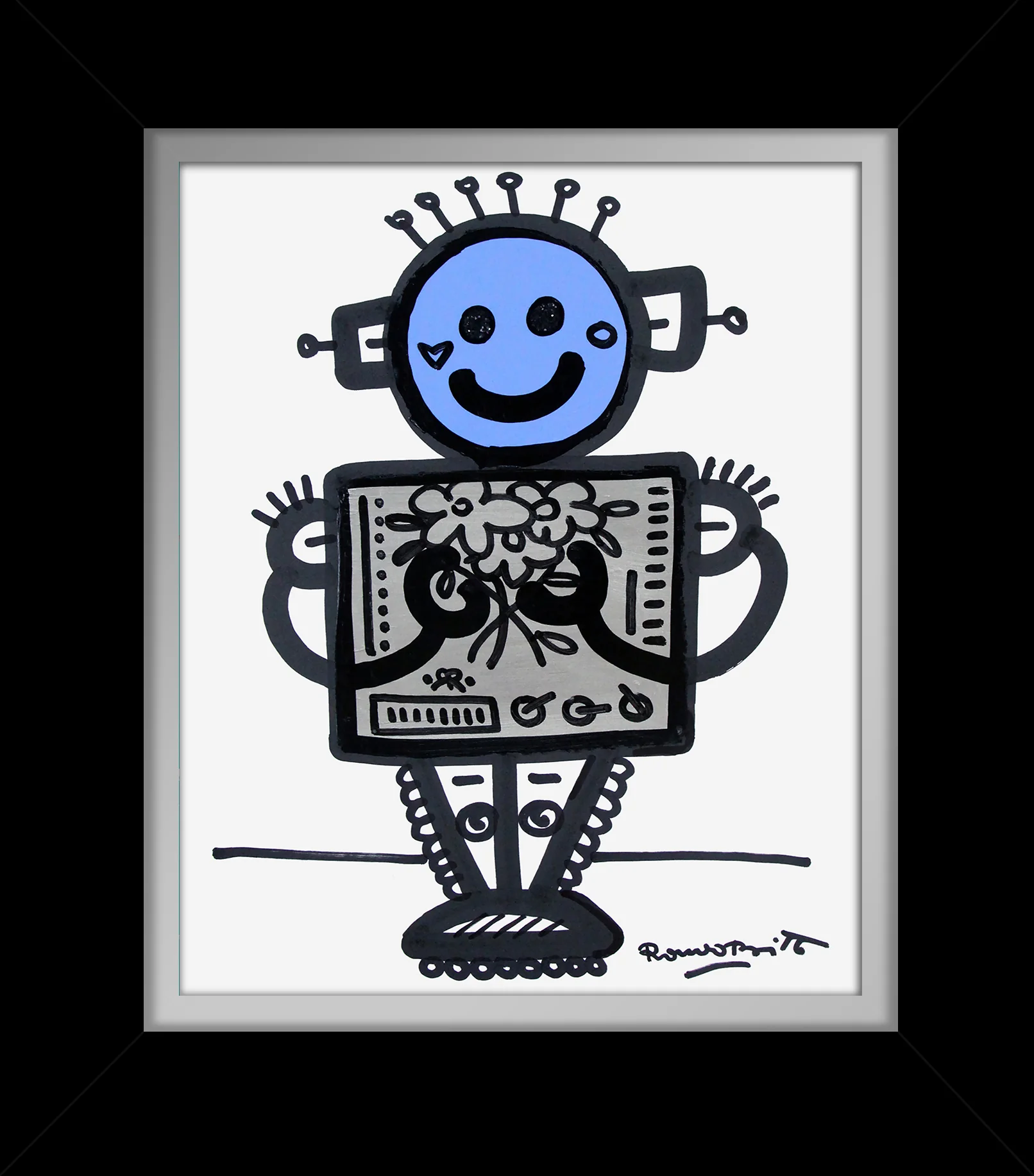 BABY BLUE - Original Drawing - Image 5