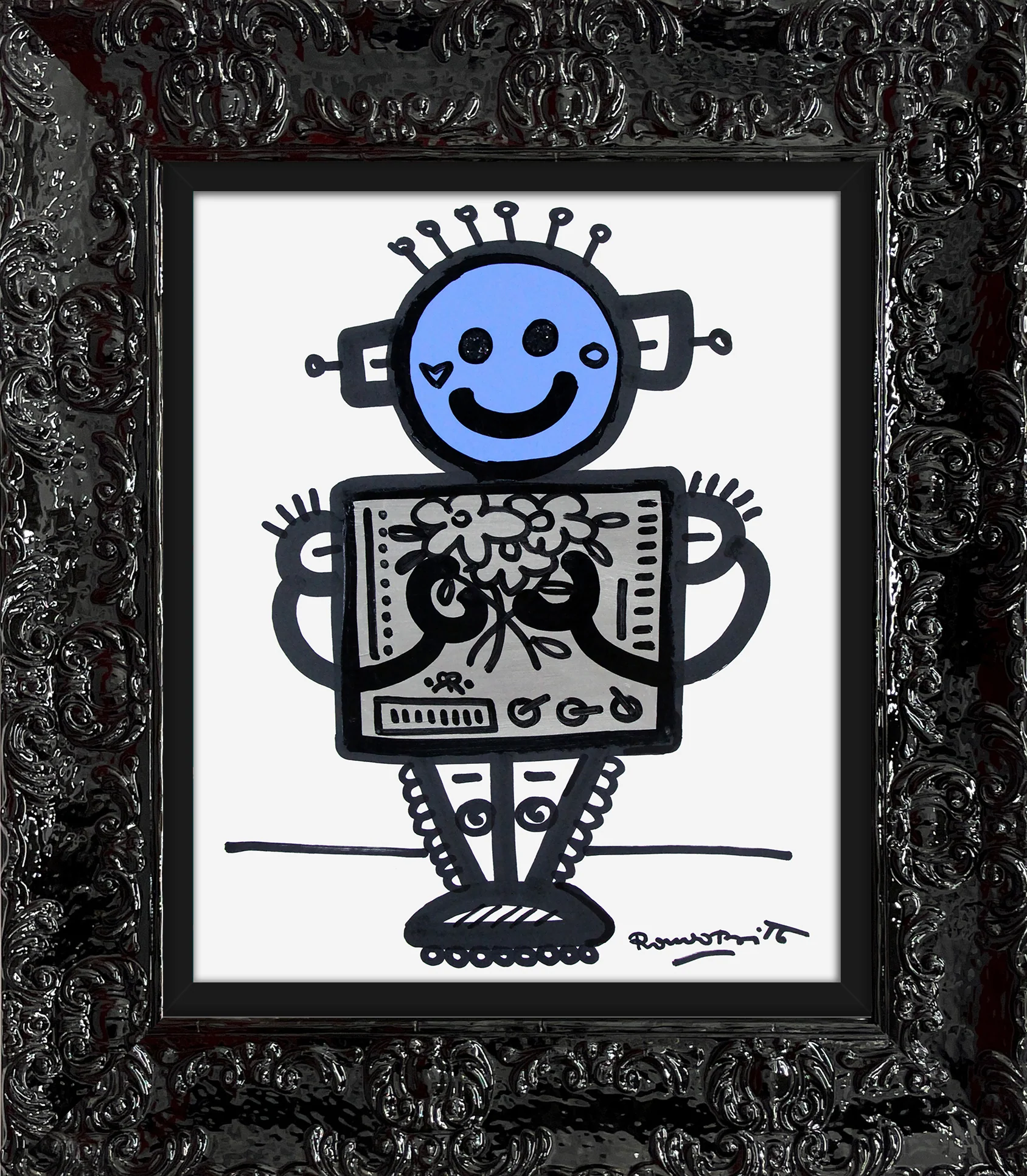 BABY BLUE - Original Drawing - Image 6