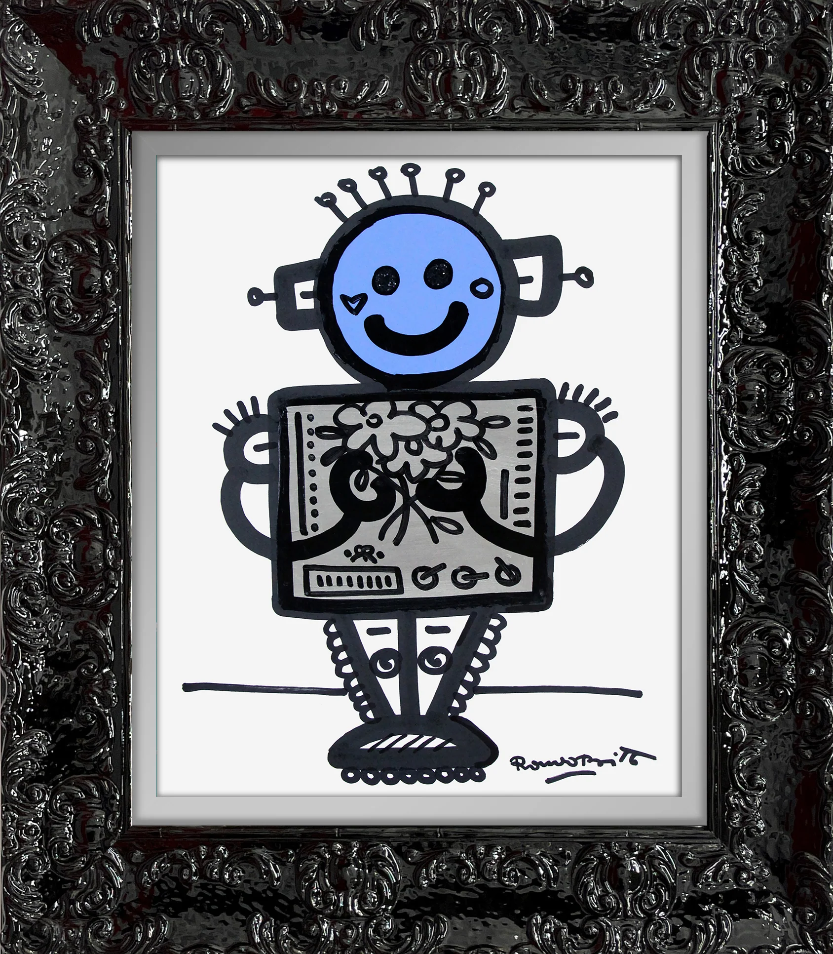 BABY BLUE - Original Drawing - Image 7