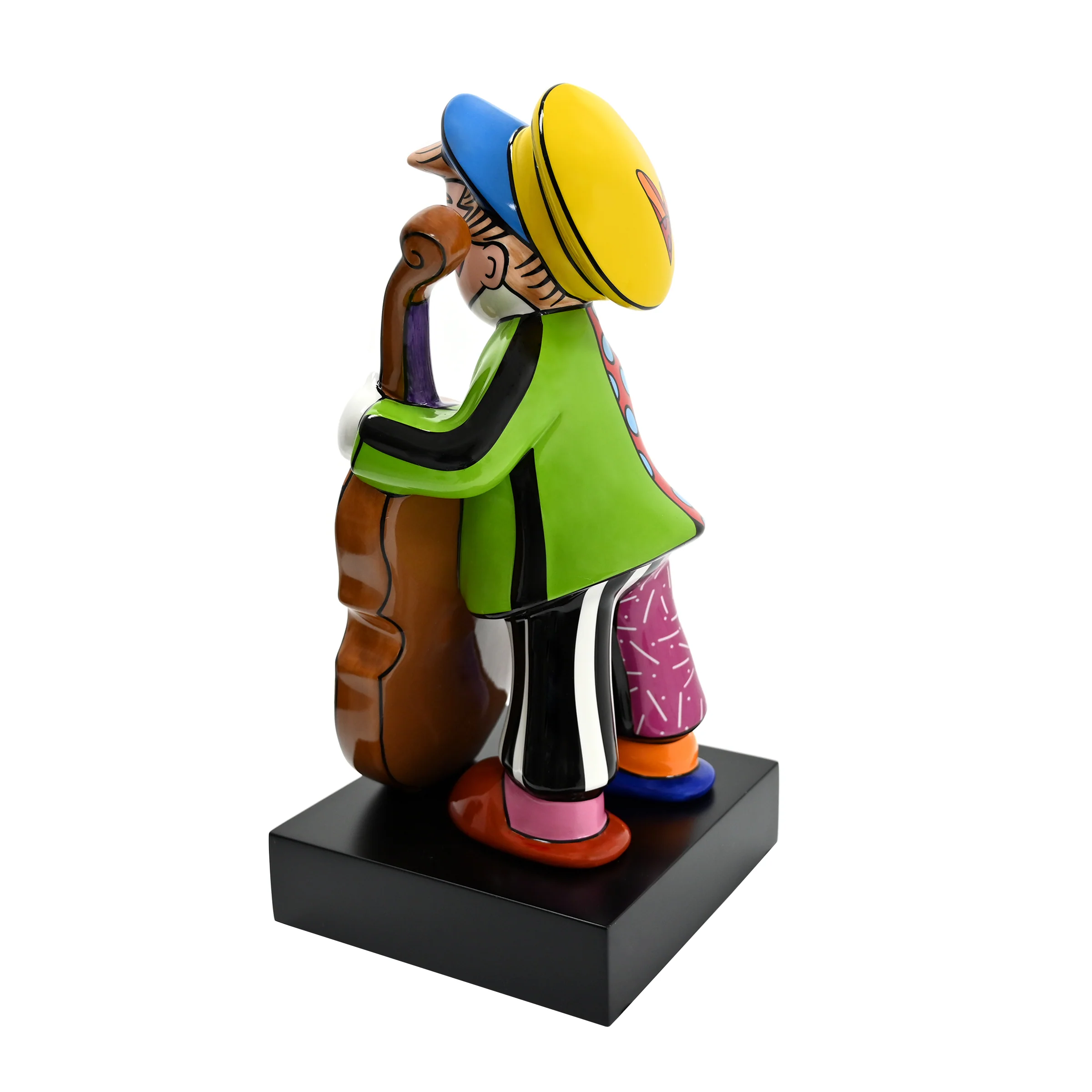 Bass Player - Britto Fine Porcelain - Image 3