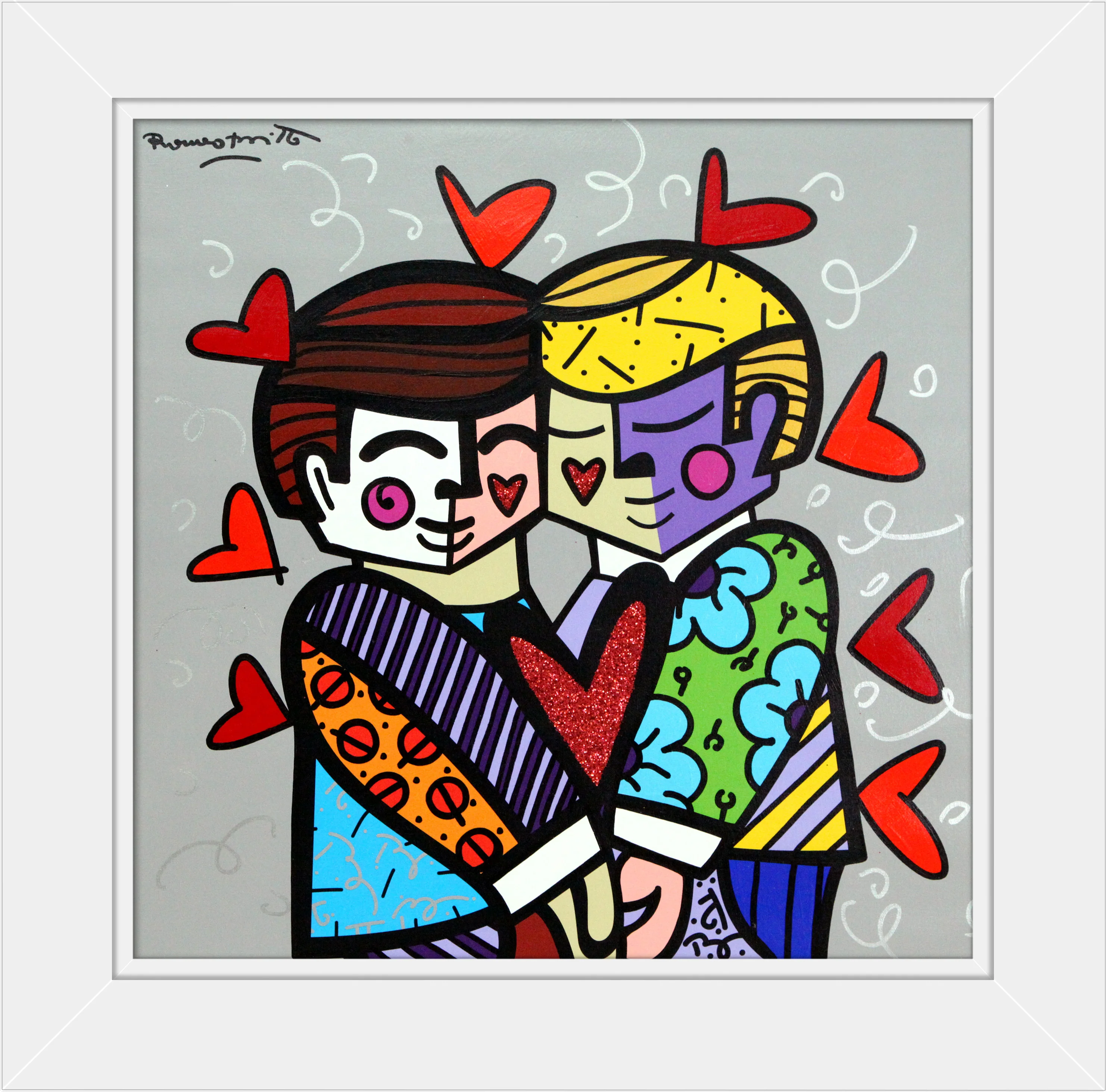 Best Friends - Mixed Media Original - Image 10