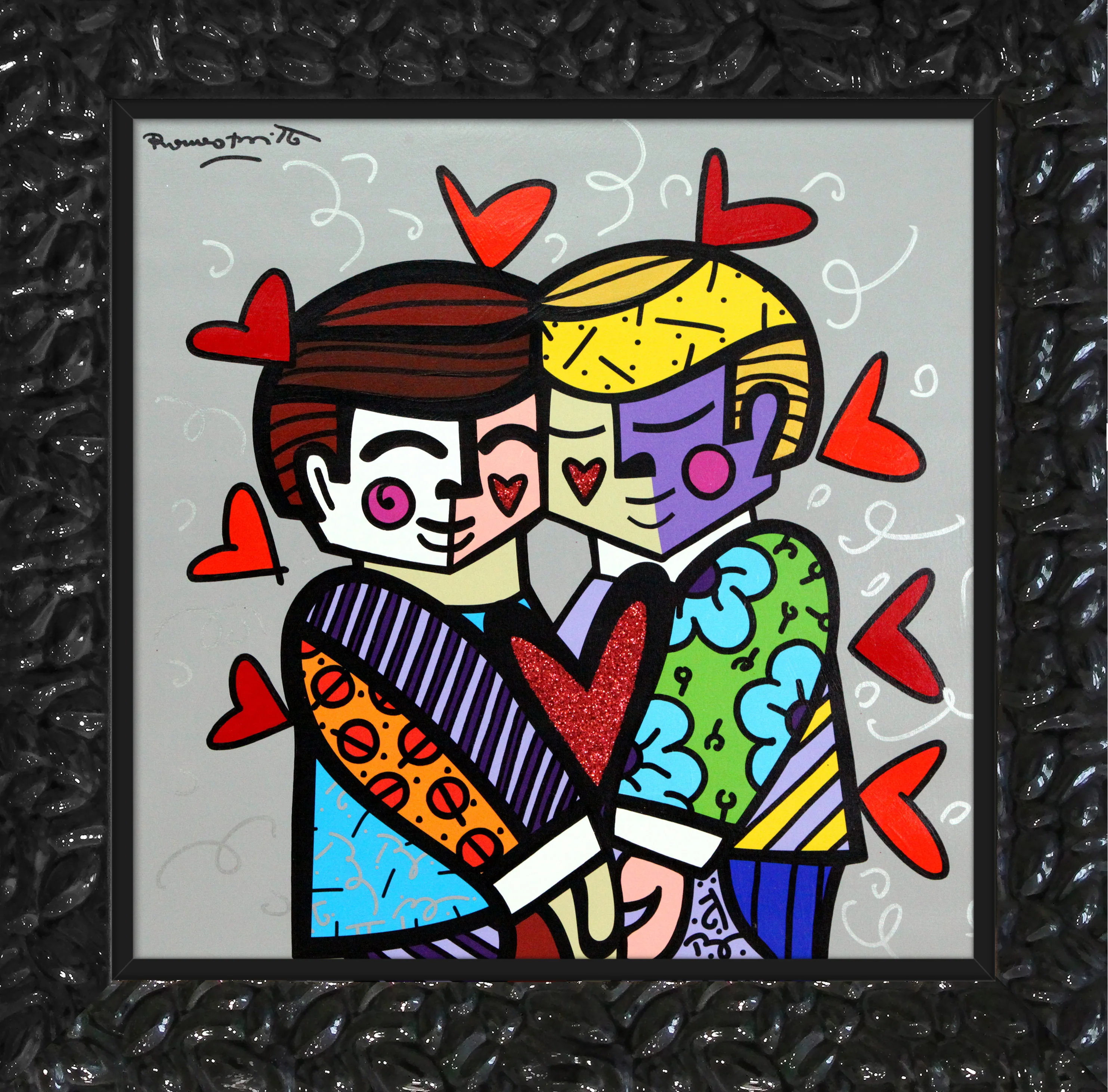 Best Friends - Mixed Media Original - Image 16
