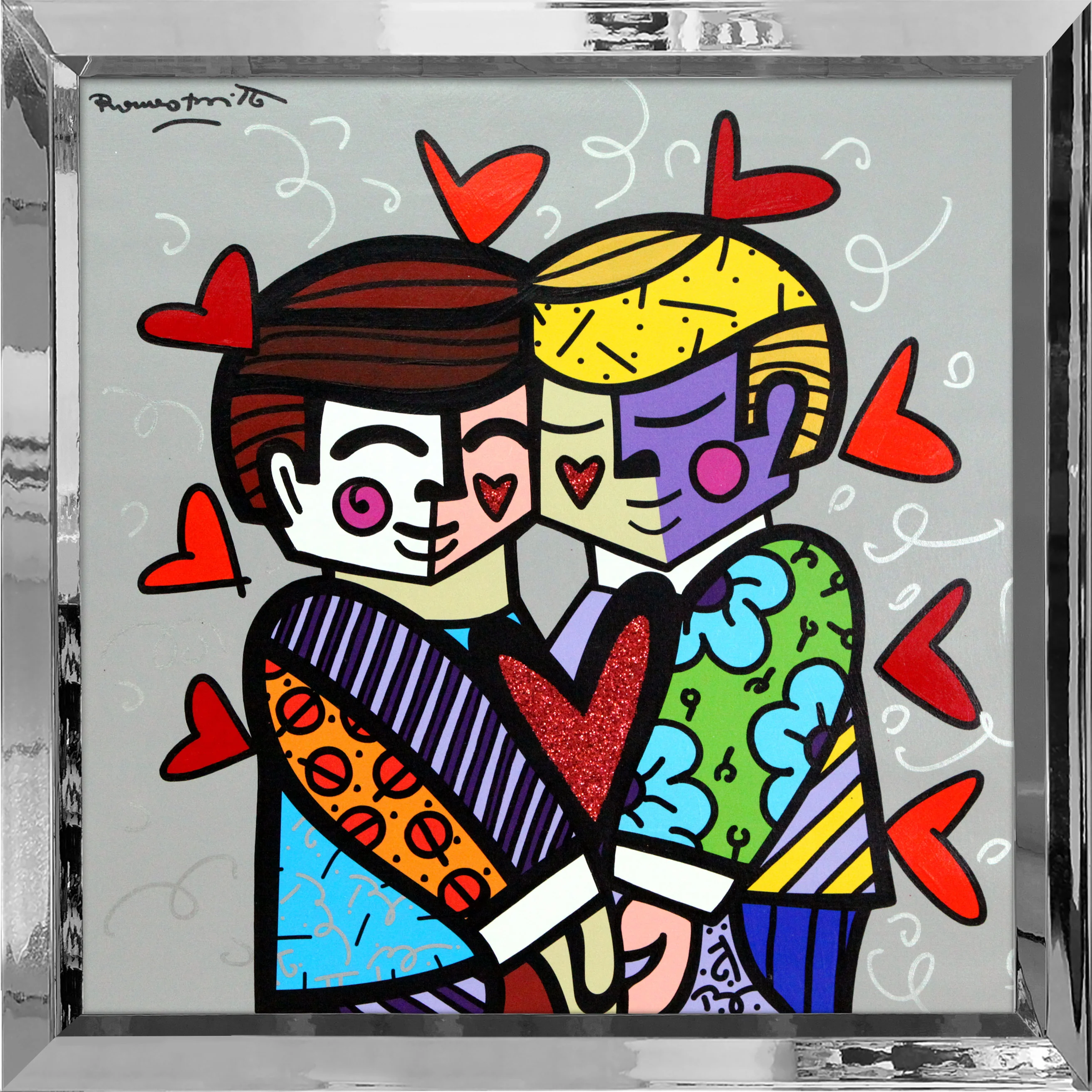 Best Friends - Mixed Media Original - Image 17