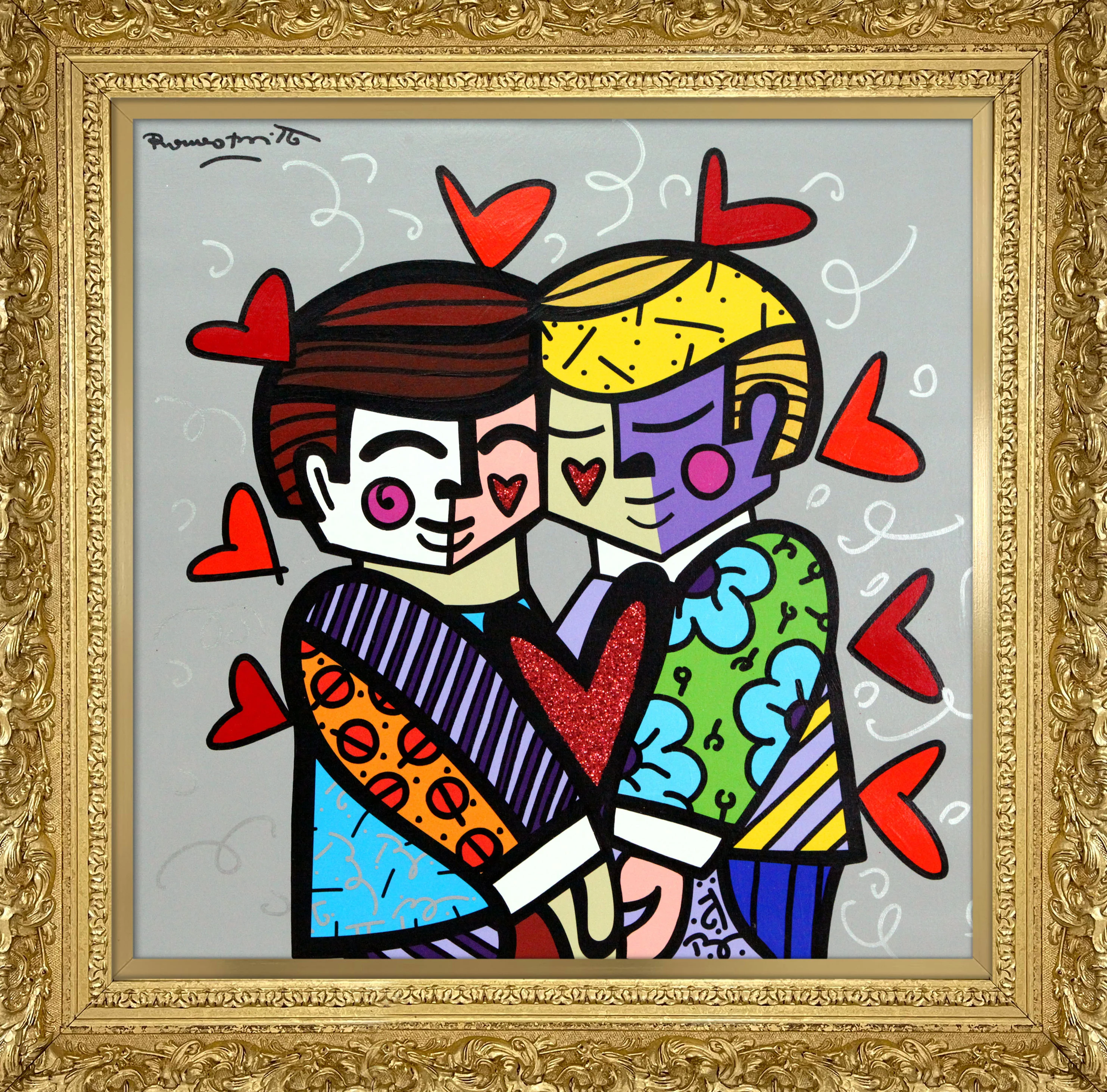 Best Friends - Mixed Media Original - Image 18