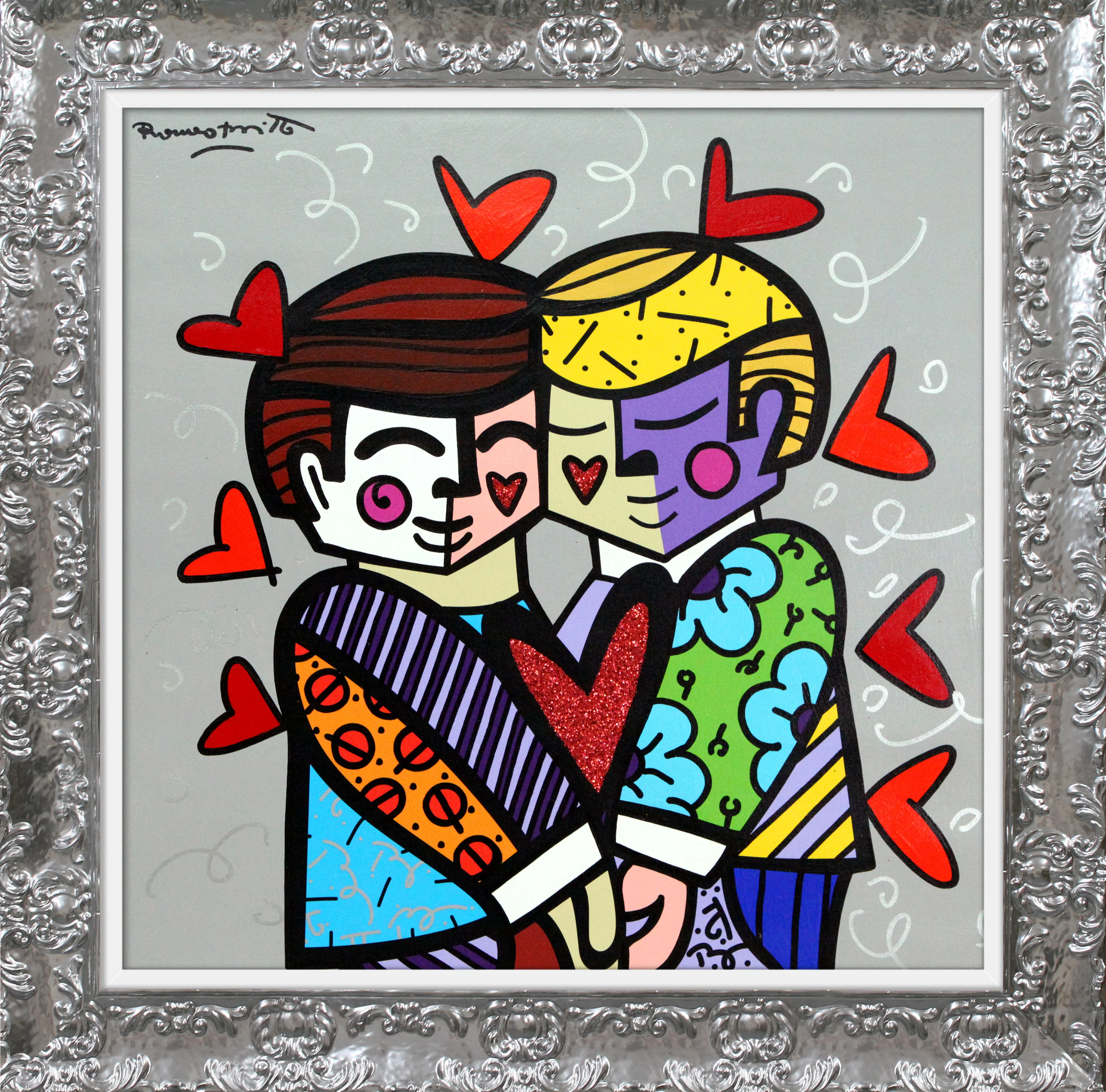 Best Friends - Mixed Media Original - Image 19