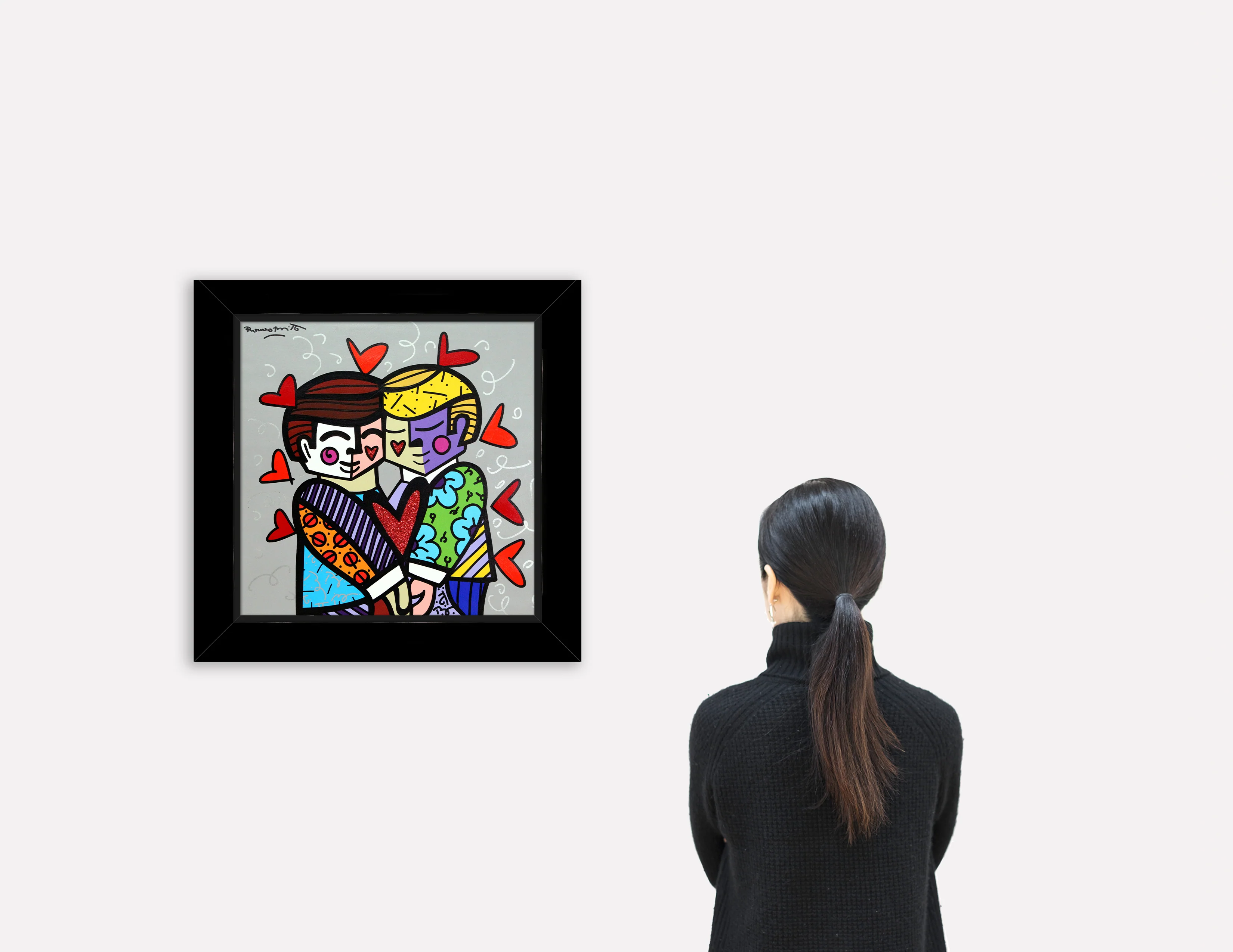 Best Friends - Mixed Media Original - Image 2