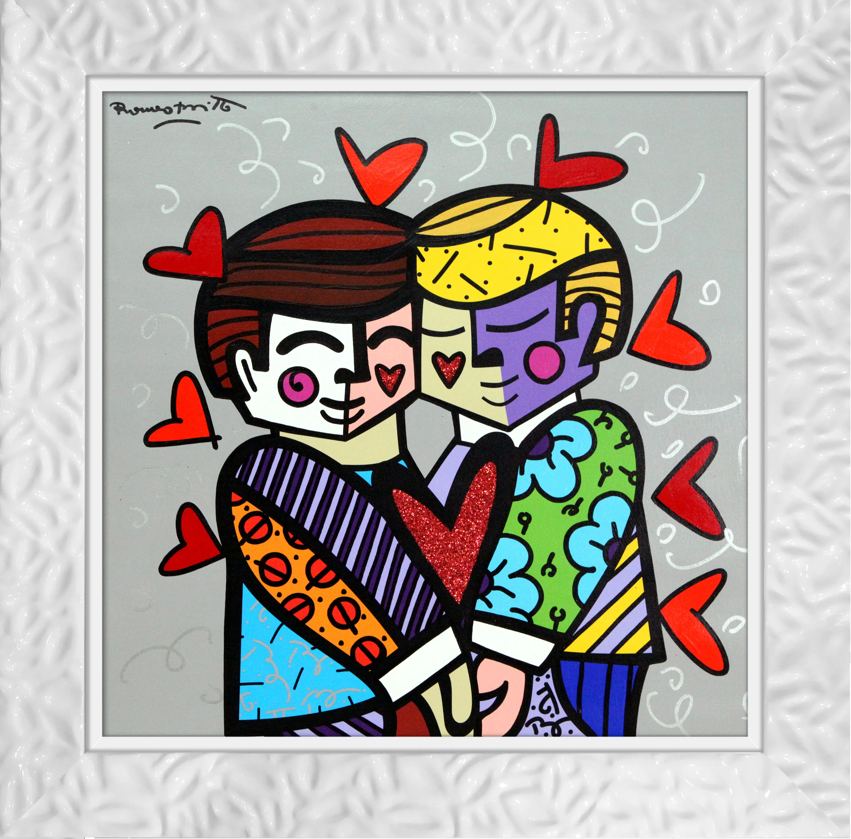 Best Friends - Mixed Media Original - Image 21