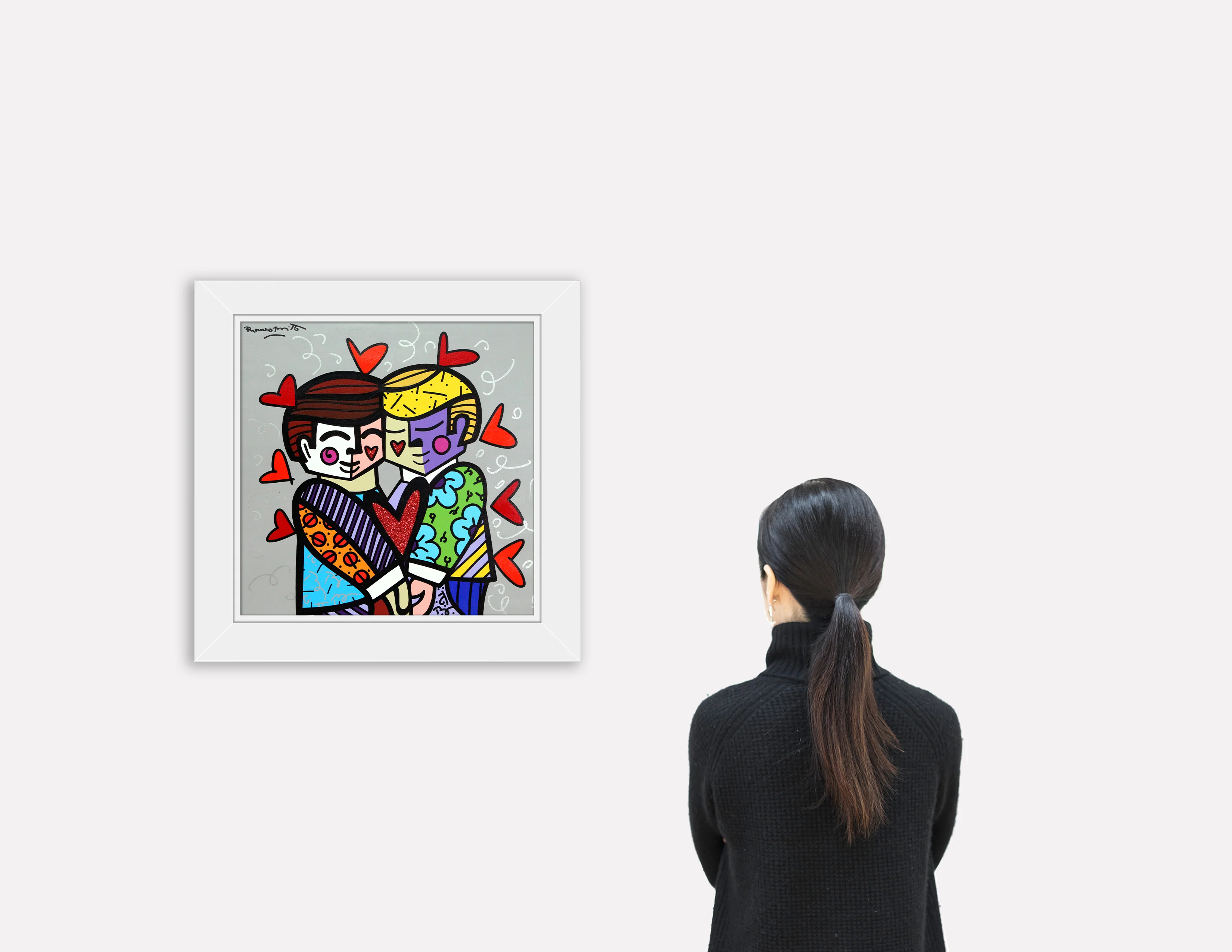 Best Friends - Mixed Media Original - Image 3