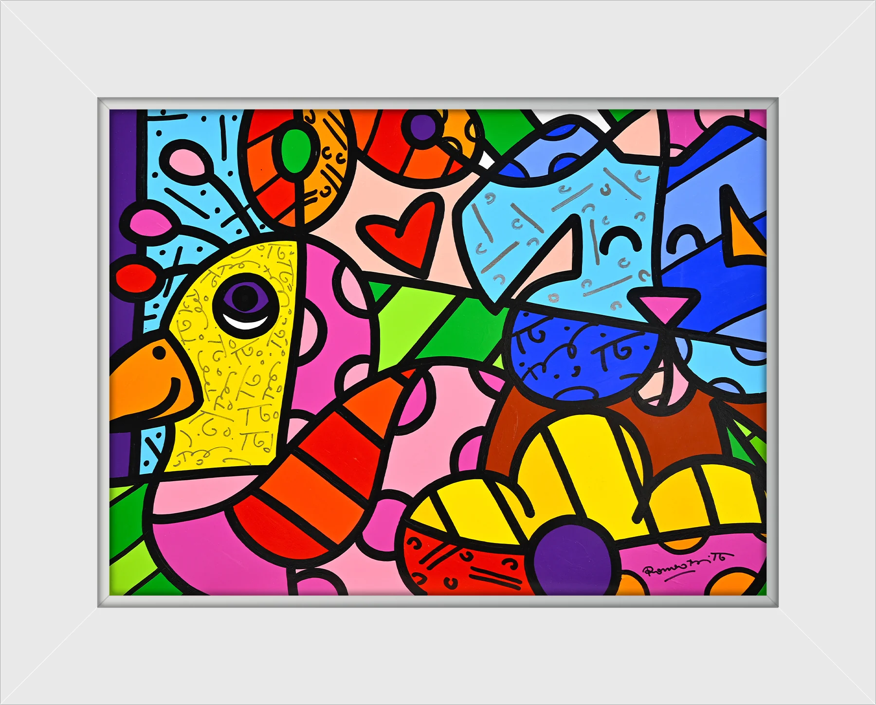 BEST PALS - Original Painting - Image 7