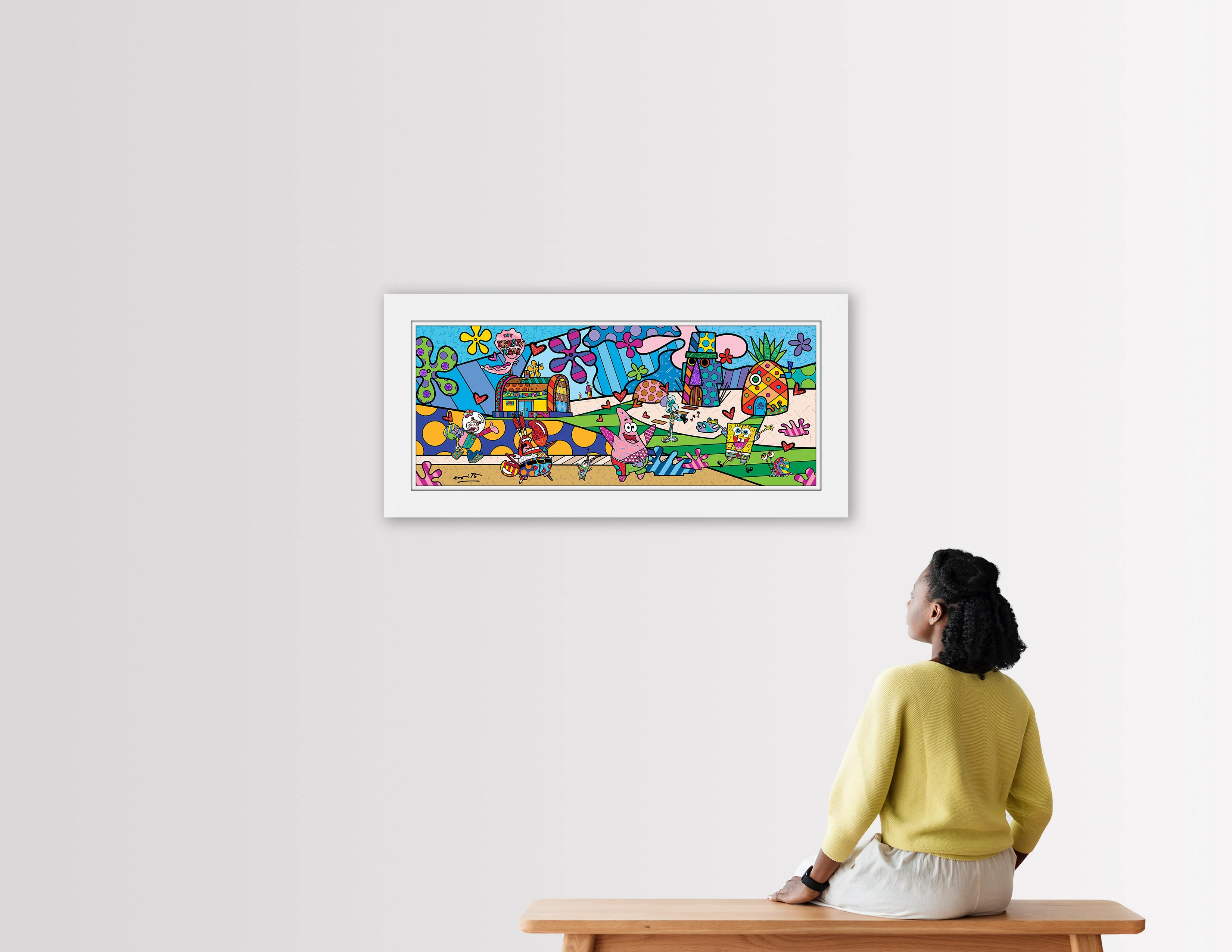 Bikini Bottom - Sponebob By Britto - Limited Edition Print - Image 3