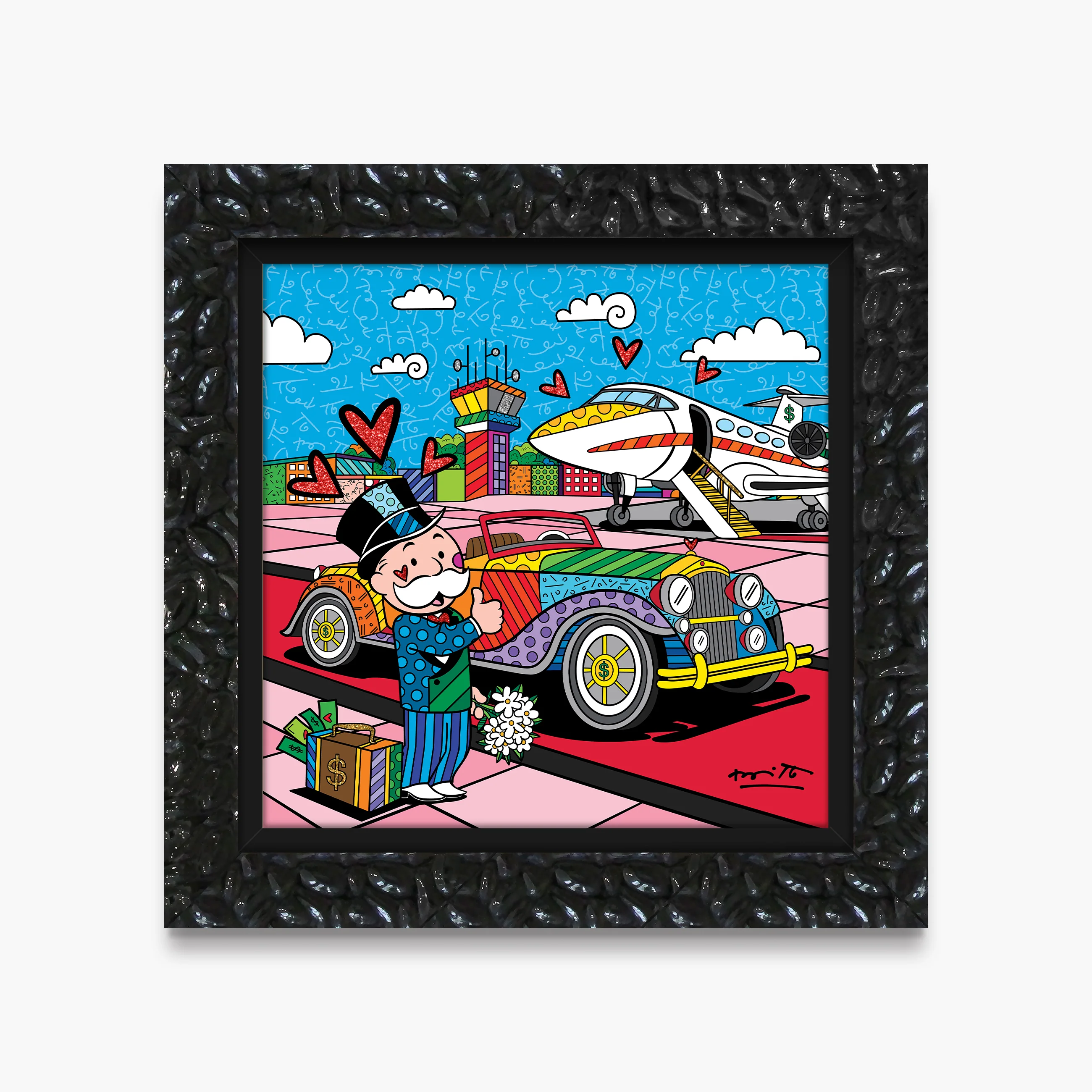 Billionaire's Club (Monopoly By Britto) - Limited Edition Print - Image 10