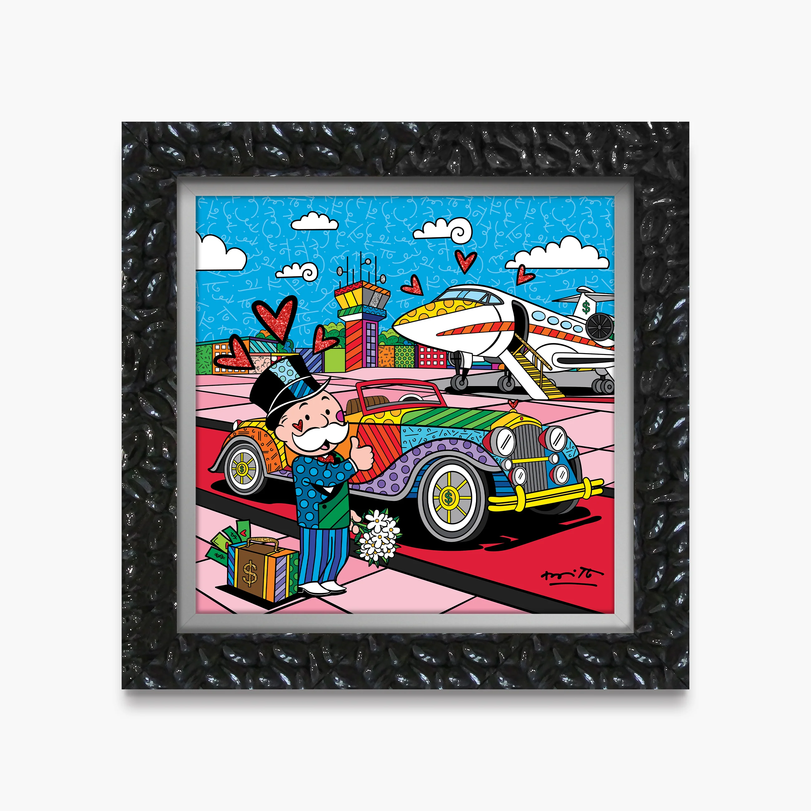 Billionaire's Club (Monopoly By Britto) - Limited Edition Print - Image 11