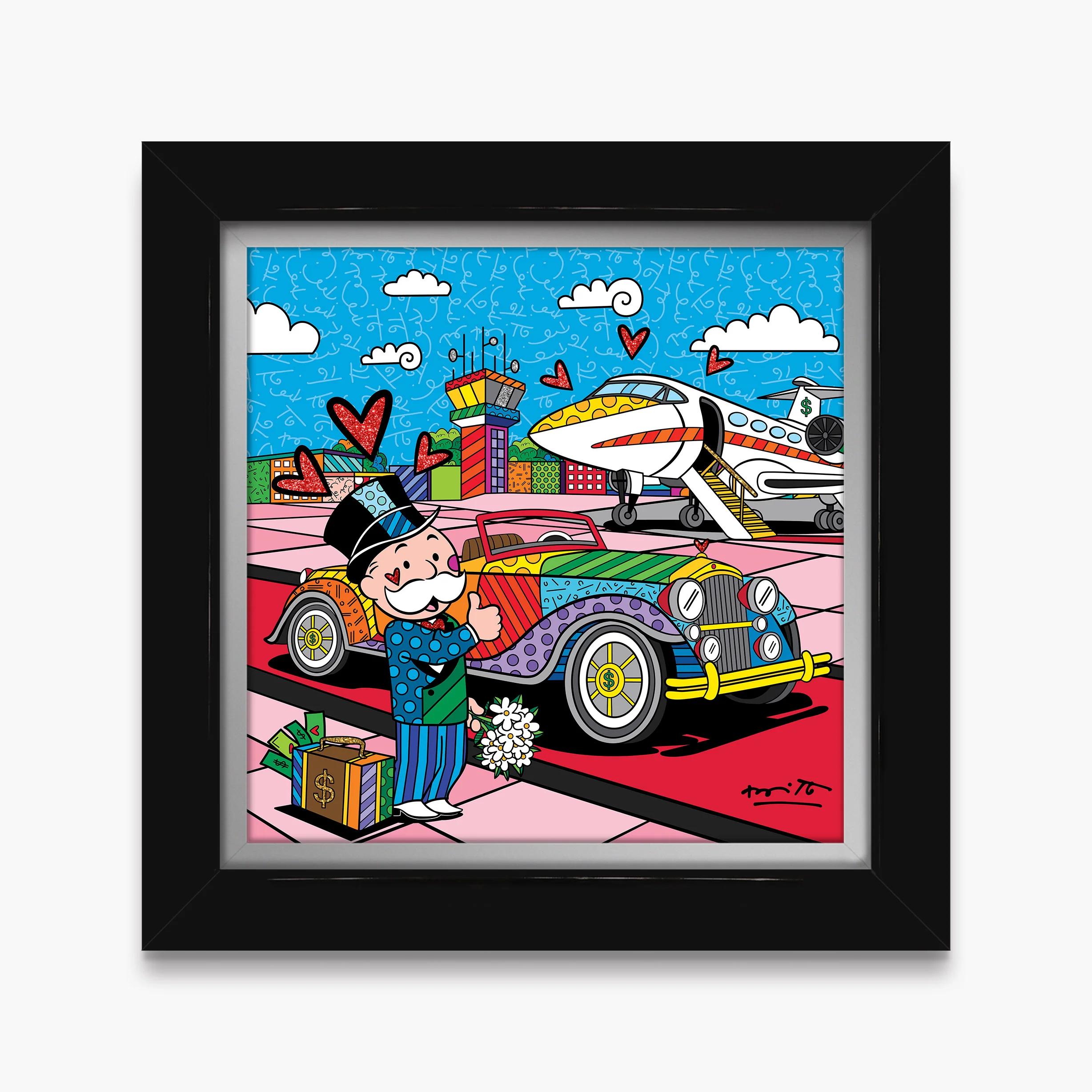 Billionaire's Club (Monopoly By Britto) - Limited Edition Print - Image 12