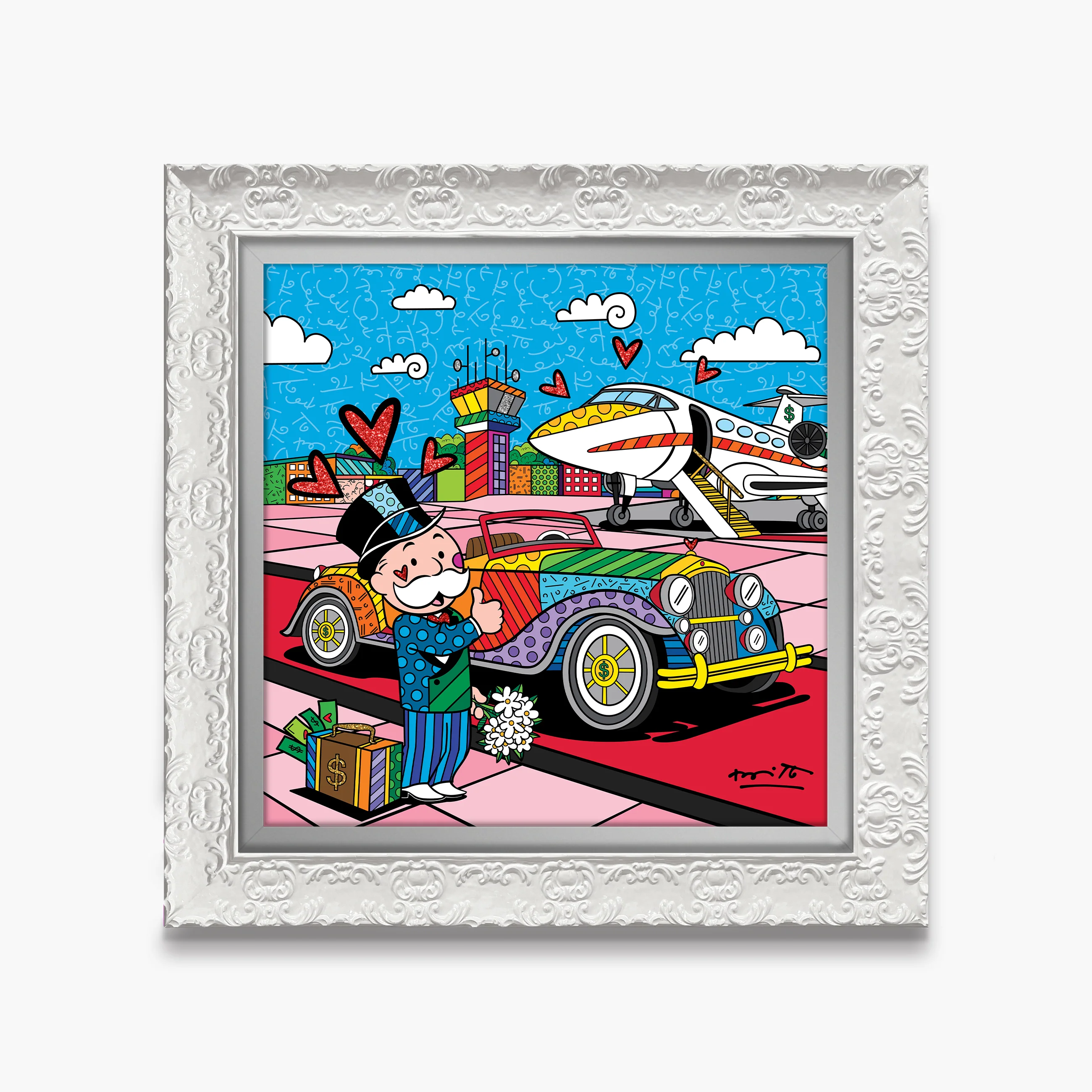 Billionaire's Club (Monopoly By Britto) - Limited Edition Print - Image 14