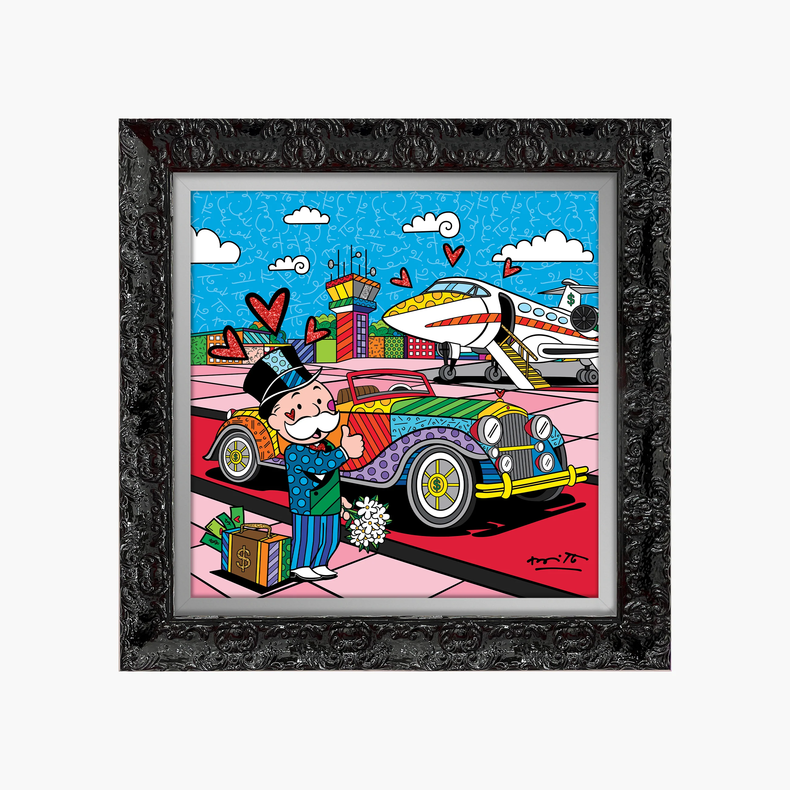 Billionaire's Club (Monopoly By Britto) - Limited Edition Print - Image 16