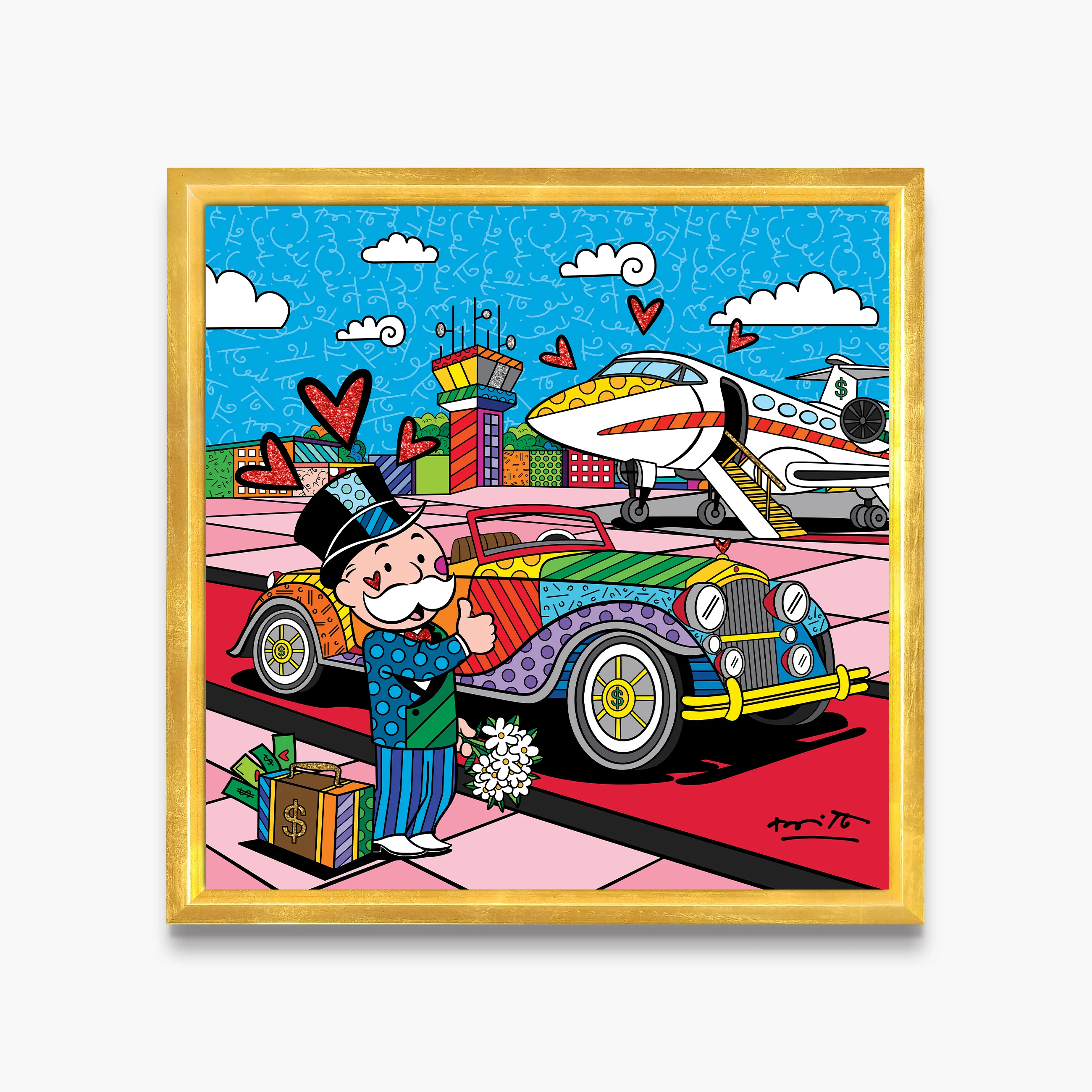 Billionaire's Club (Monopoly By Britto) - Limited Edition Print - Image 18