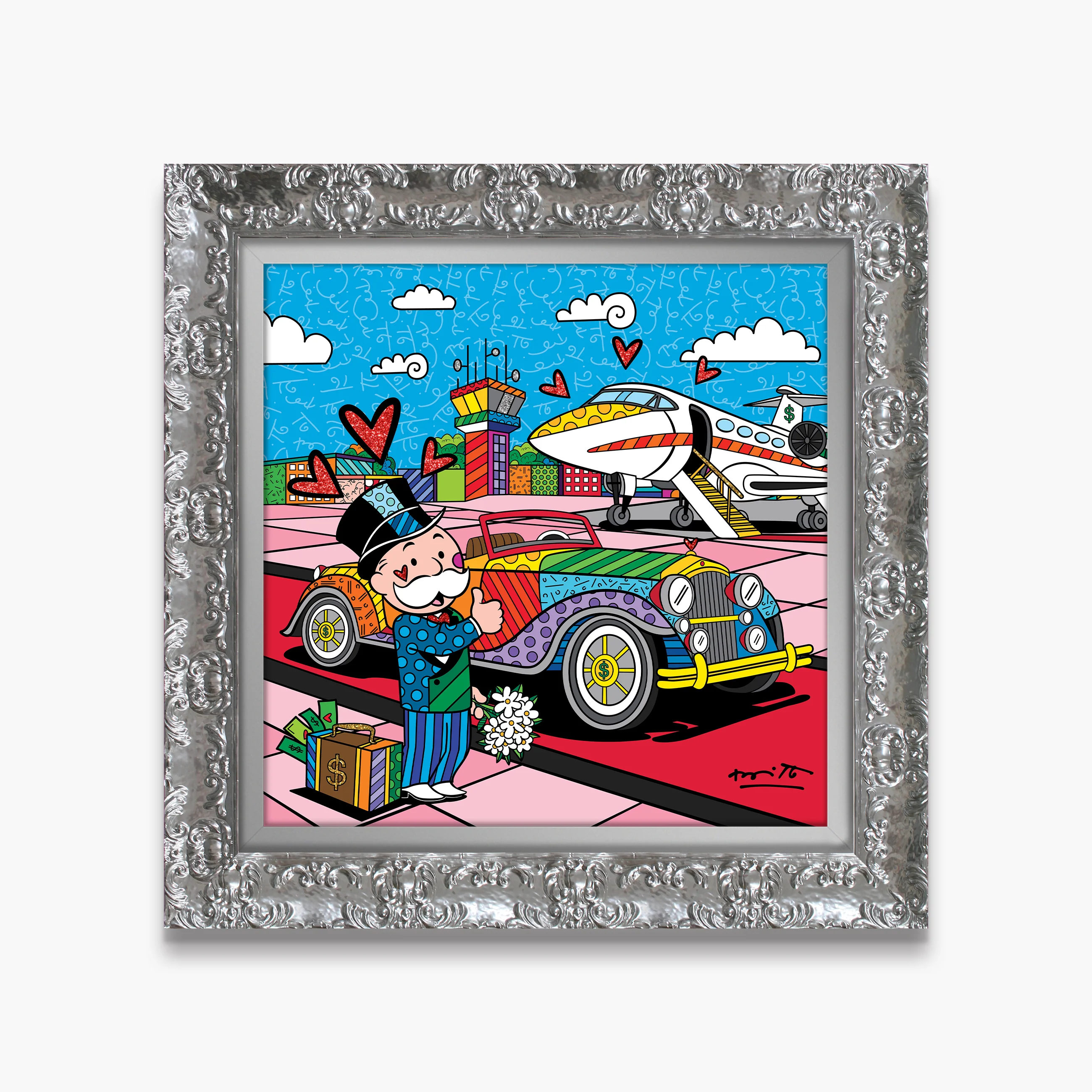 Billionaire's Club (Monopoly By Britto) - Limited Edition Print - Image 21