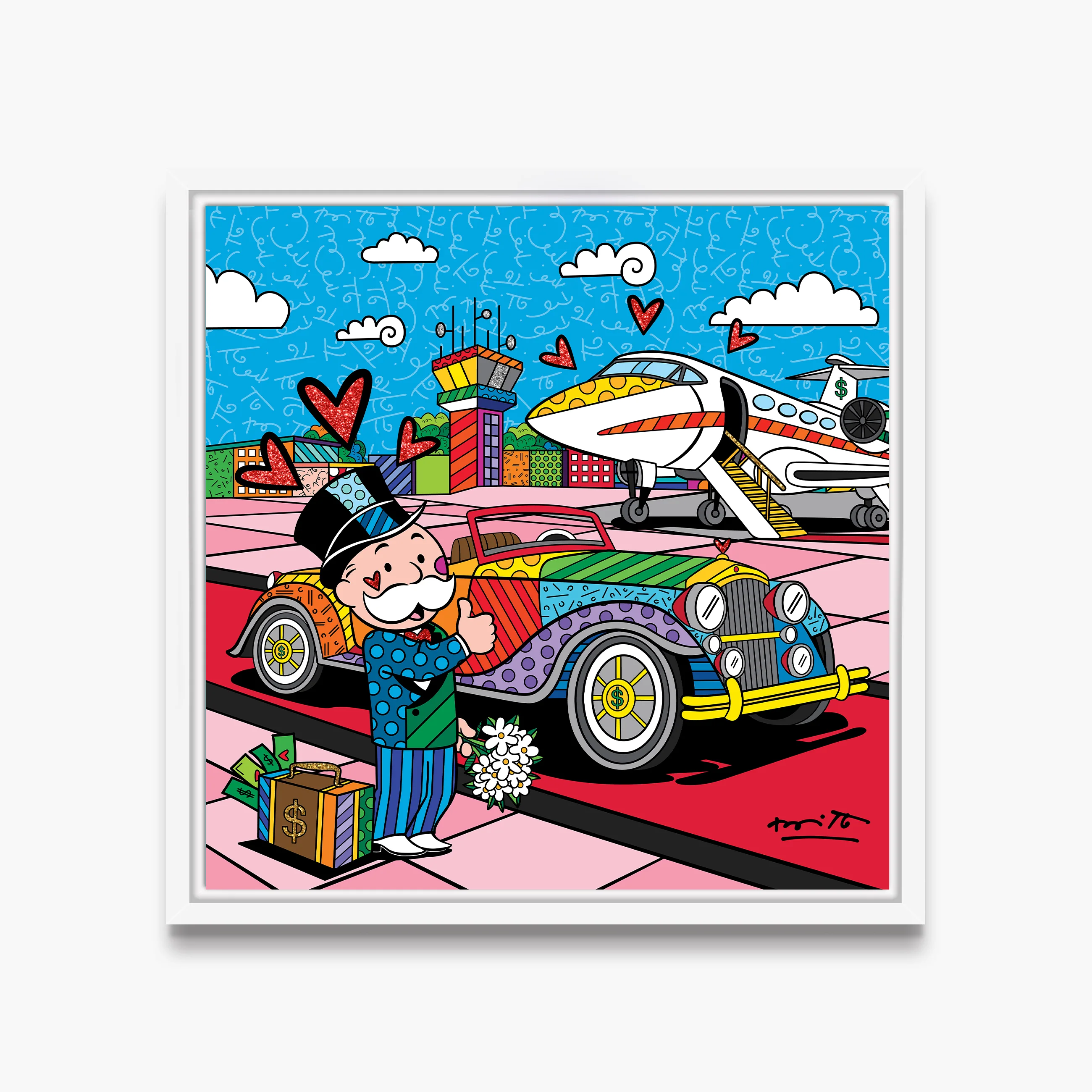 Billionaire's Club (Monopoly By Britto) - Limited Edition Print - Image 22