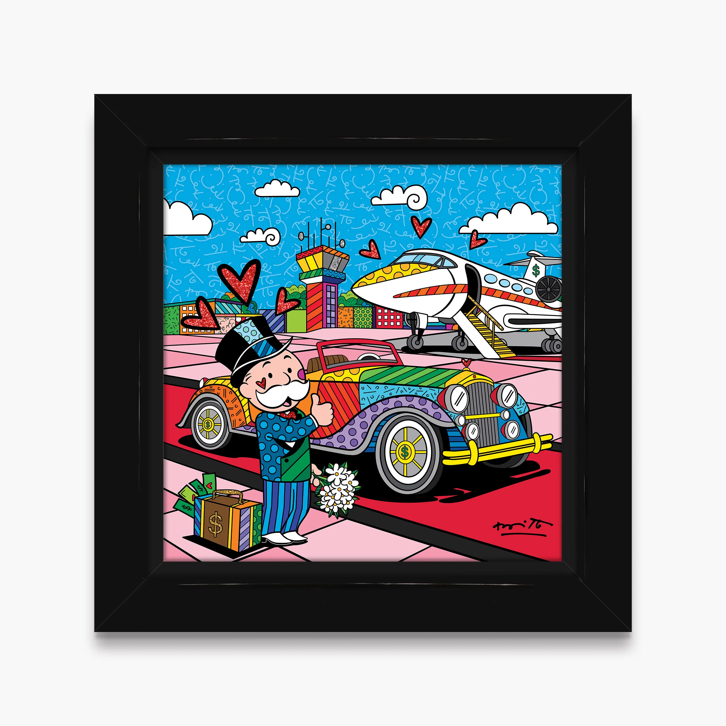 Billionaire's Club (Monopoly By Britto) - Limited Edition Print - Image 7
