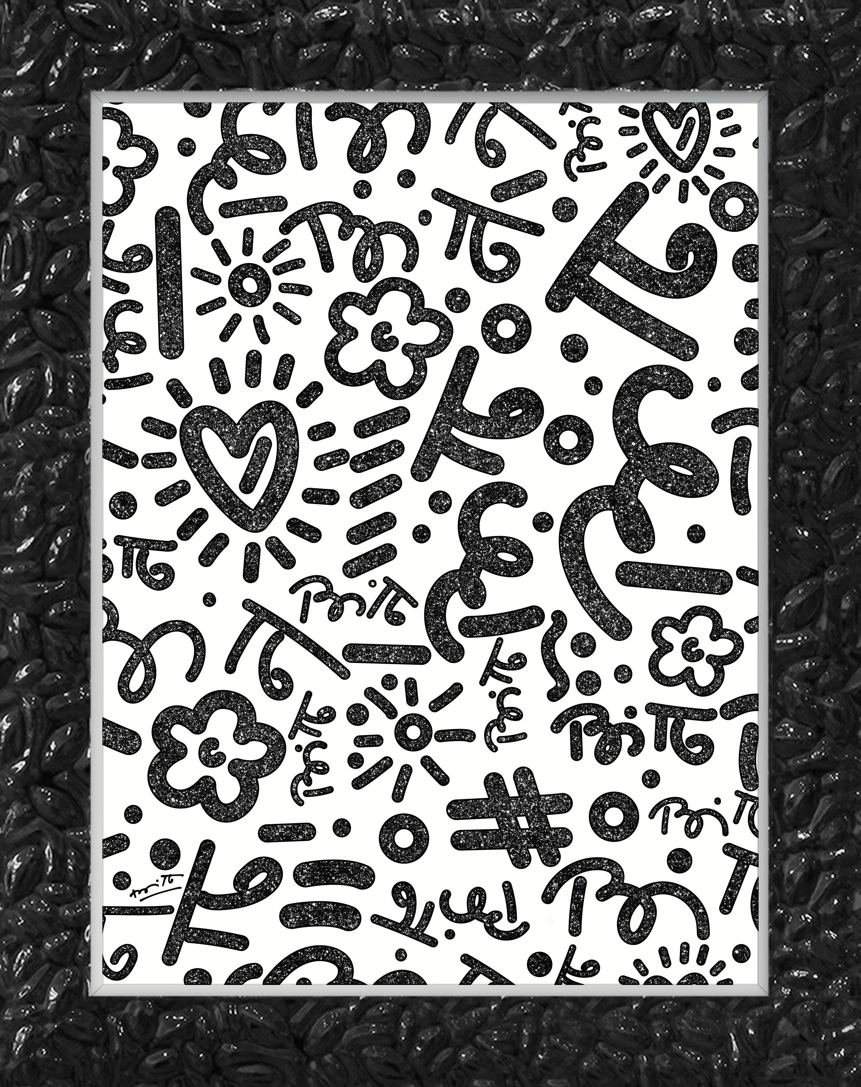 Black Graffiti - Limited Edition Print - Image 10