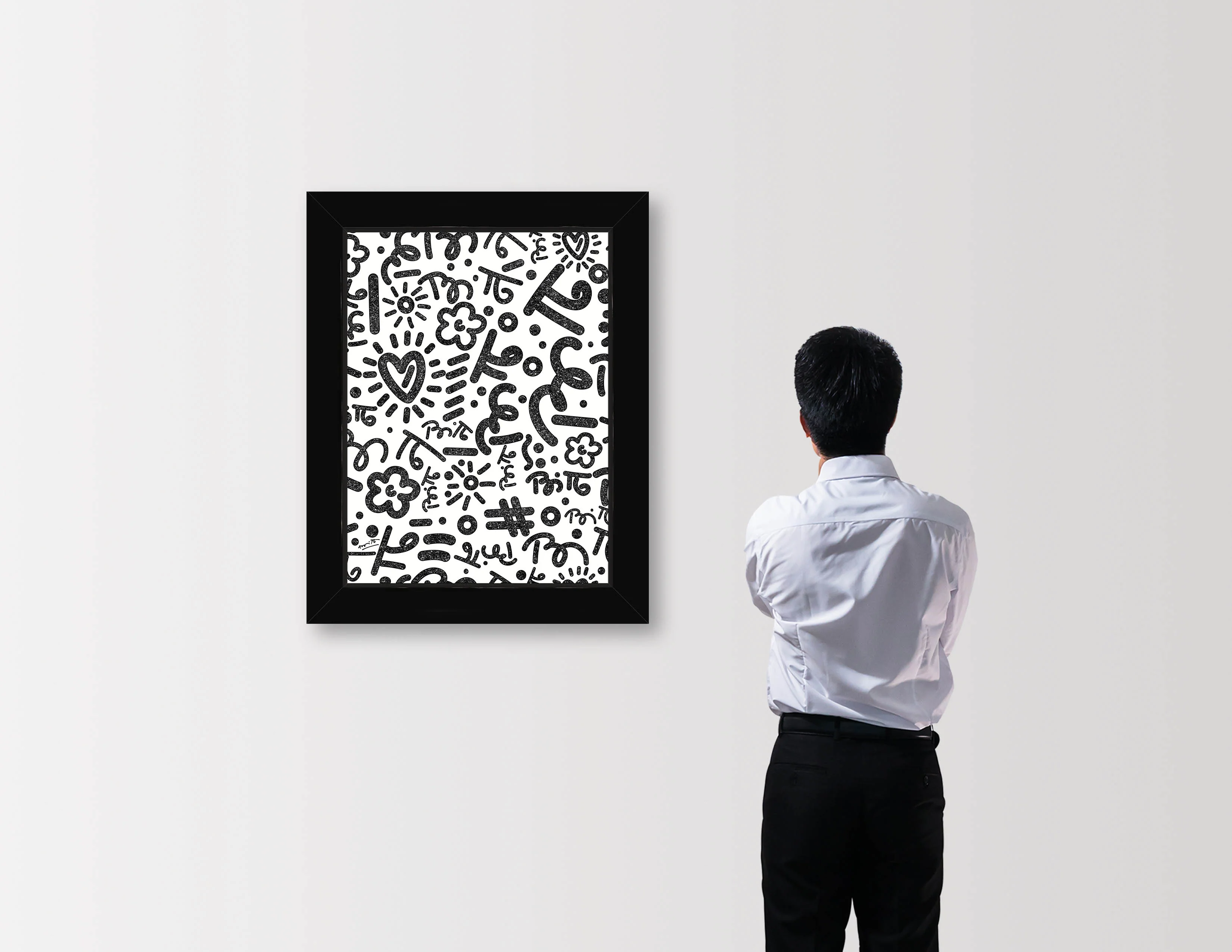 Black Graffiti - Limited Edition Print - Image 2