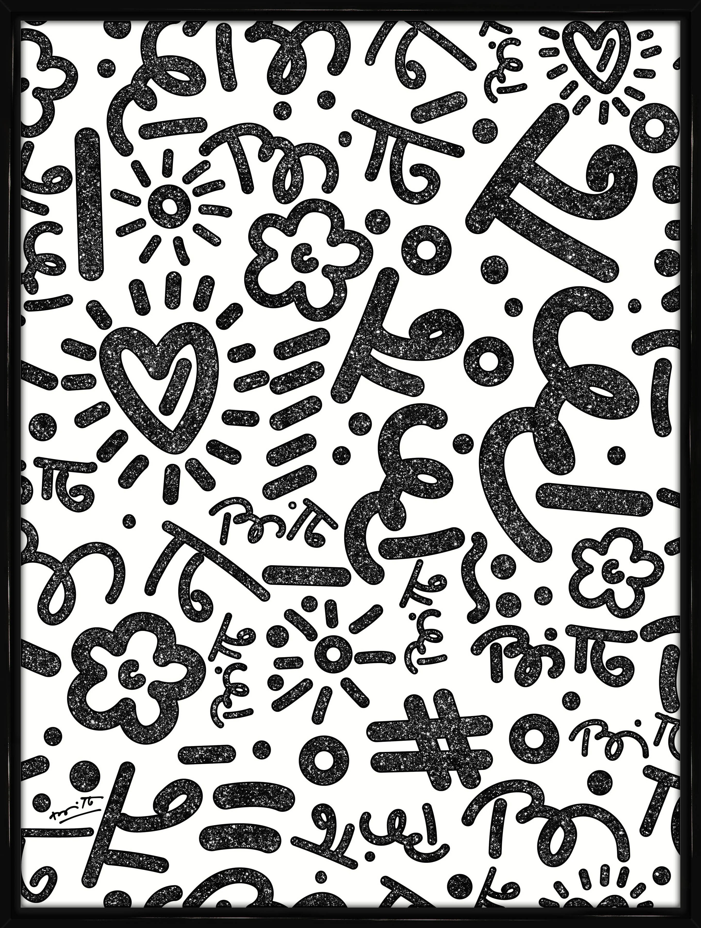 Black Graffiti - Limited Edition Print - Image 4