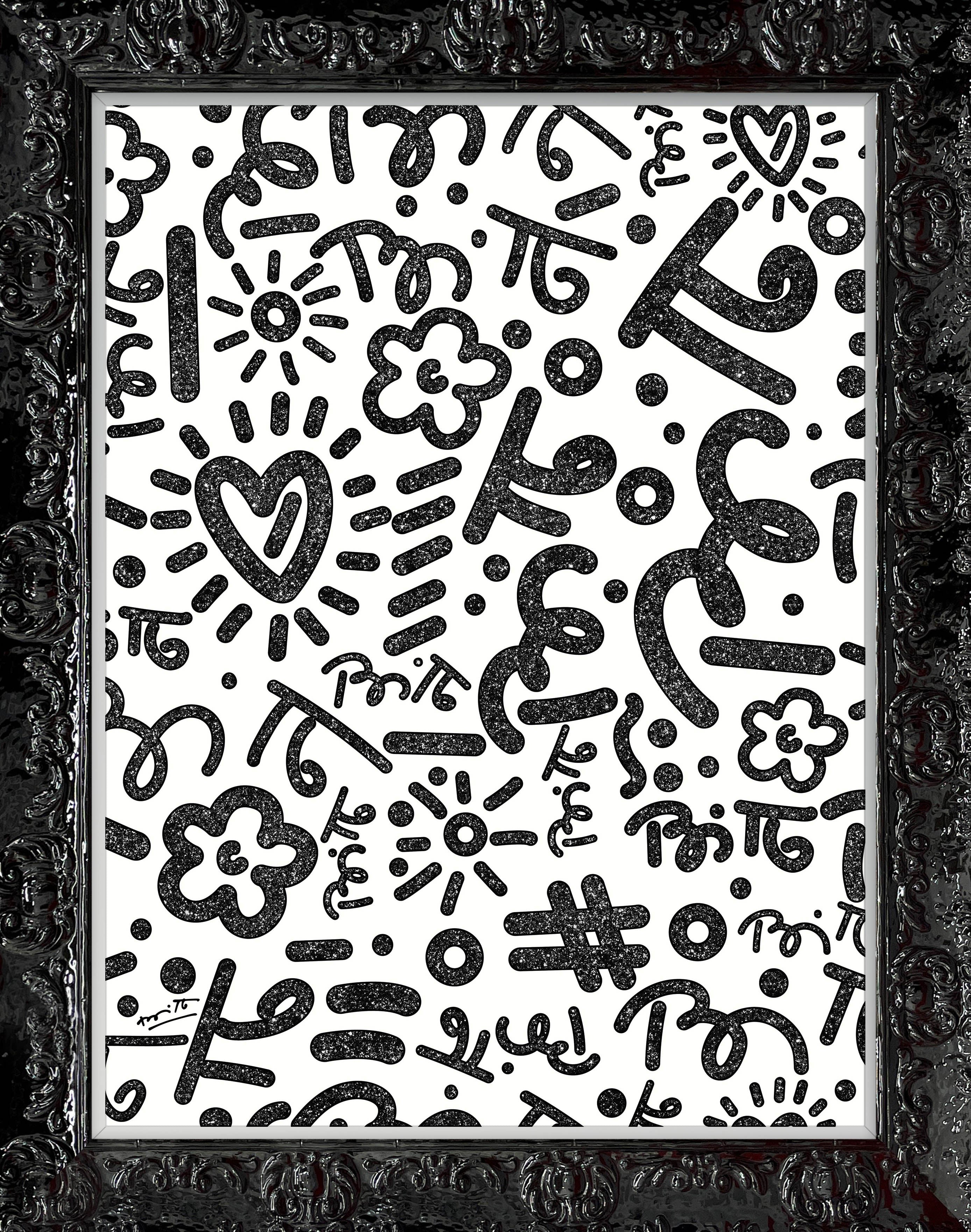 Black Graffiti - Limited Edition Print - Image 8