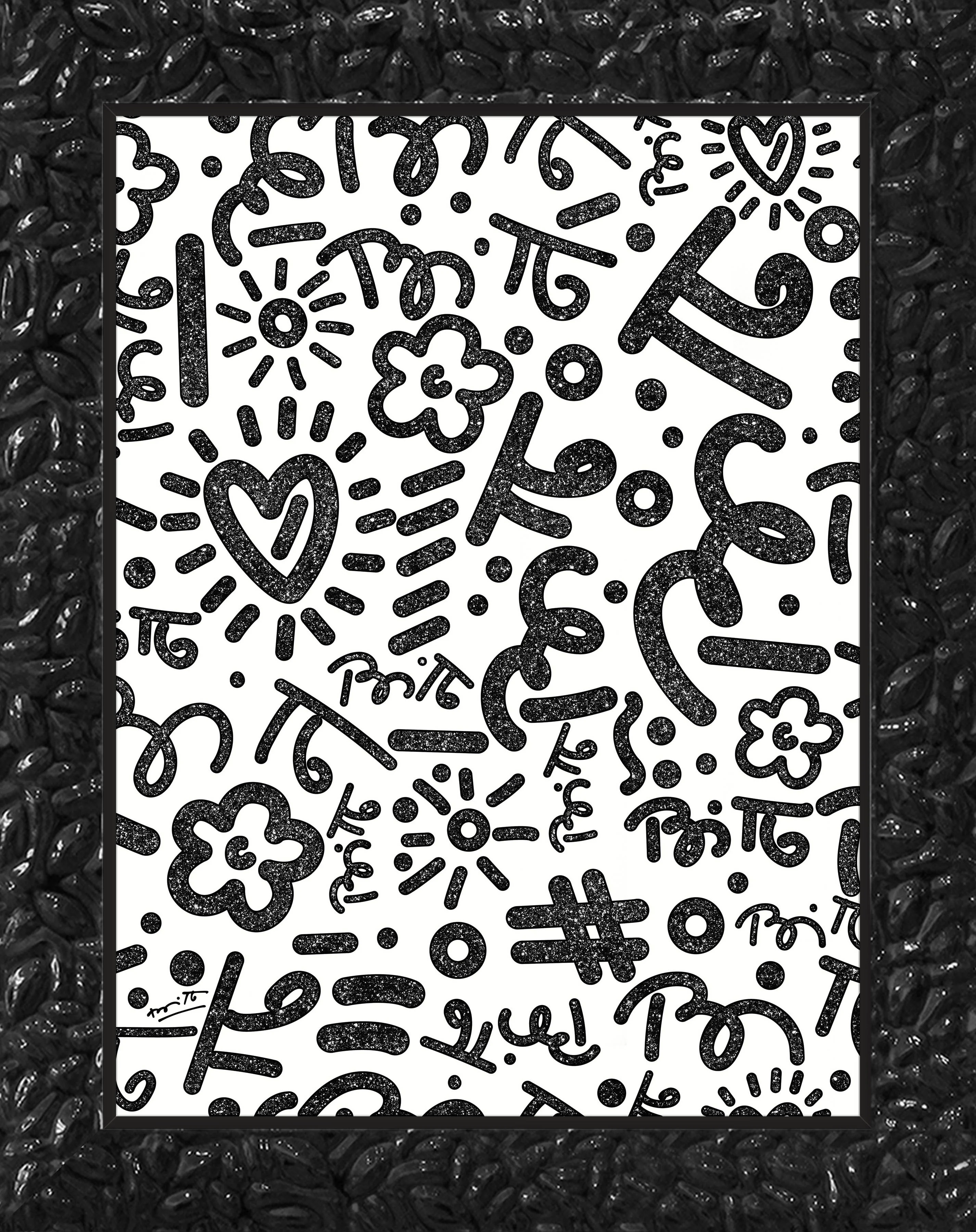 Black Graffiti - Limited Edition Print - Image 9