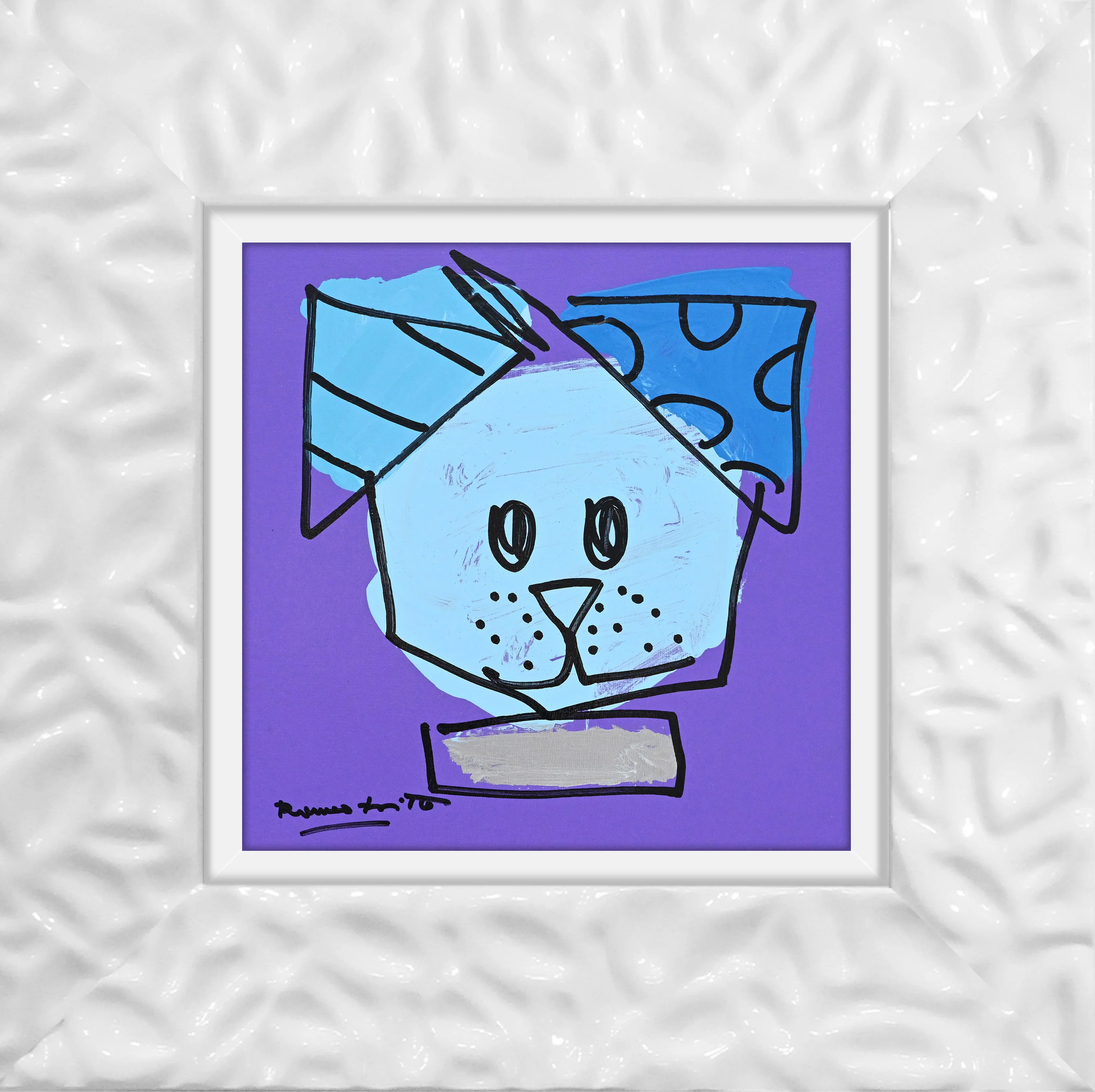 BLUE DOG - Original Drawing - Image 18