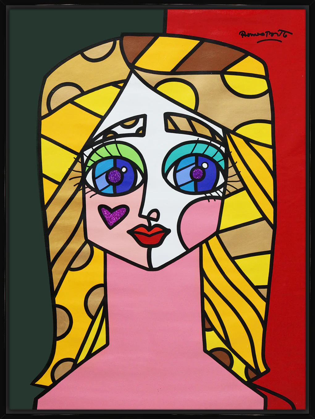 BLUE EYES - Original Painting - Image 4