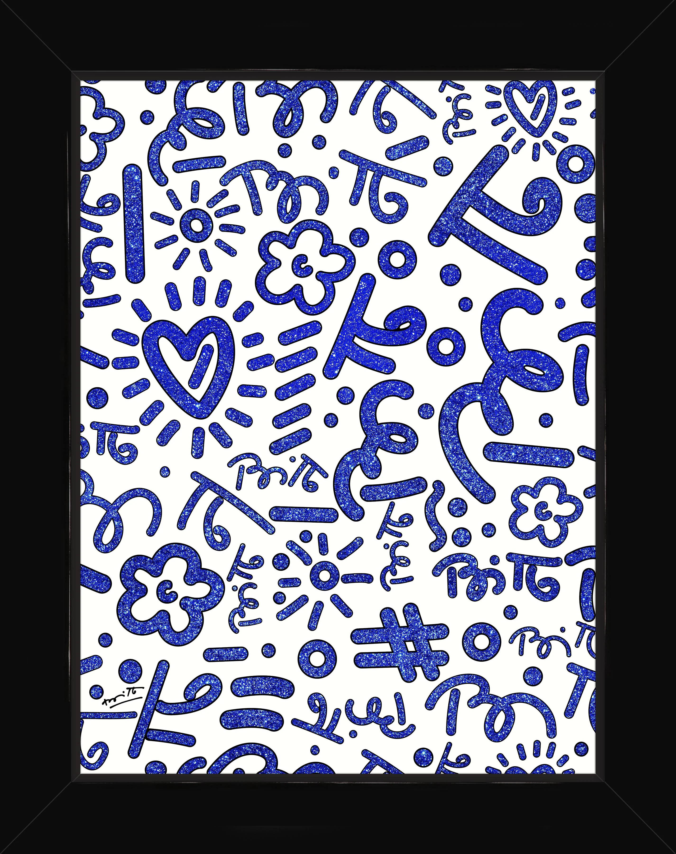 Blue Graffiti - Limited Edition Print - Image 5