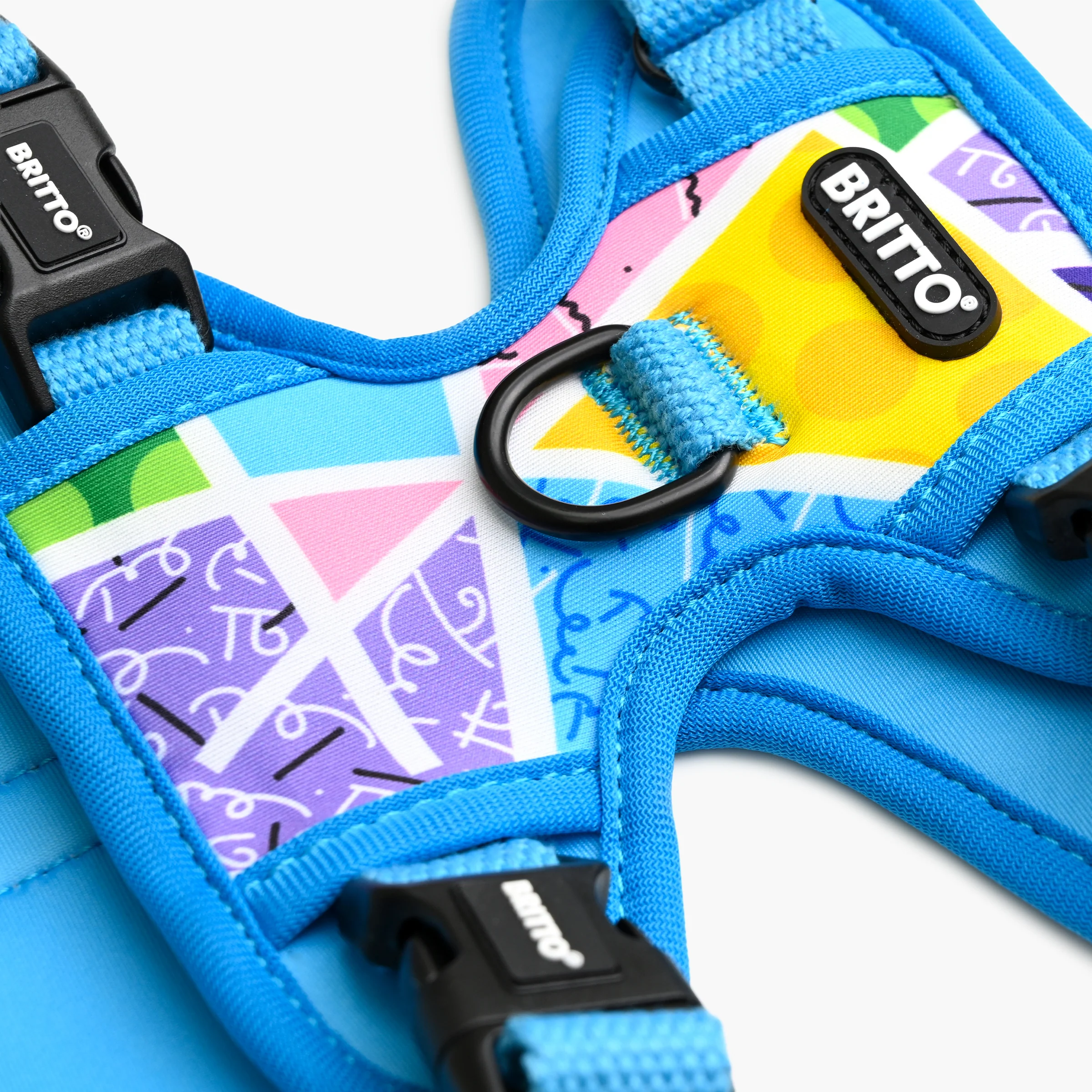 Blue Landscape Britto Pet Harness - Image 4