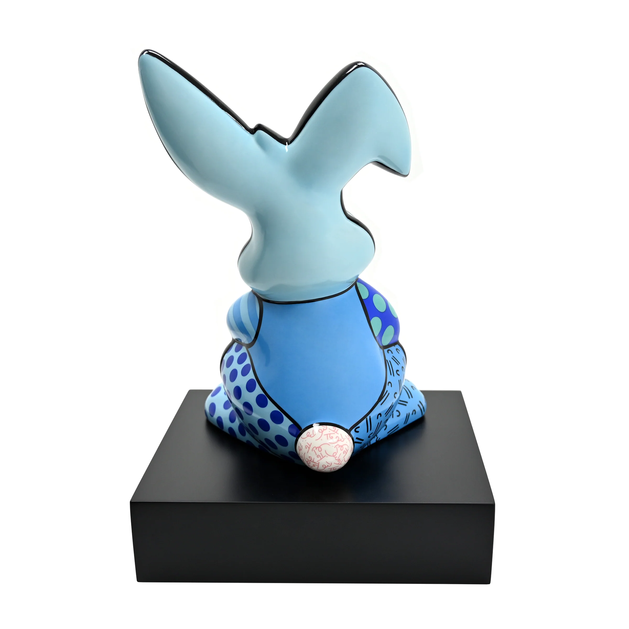 Blue Rabbit - Britto Fine Porcelain - Image 4