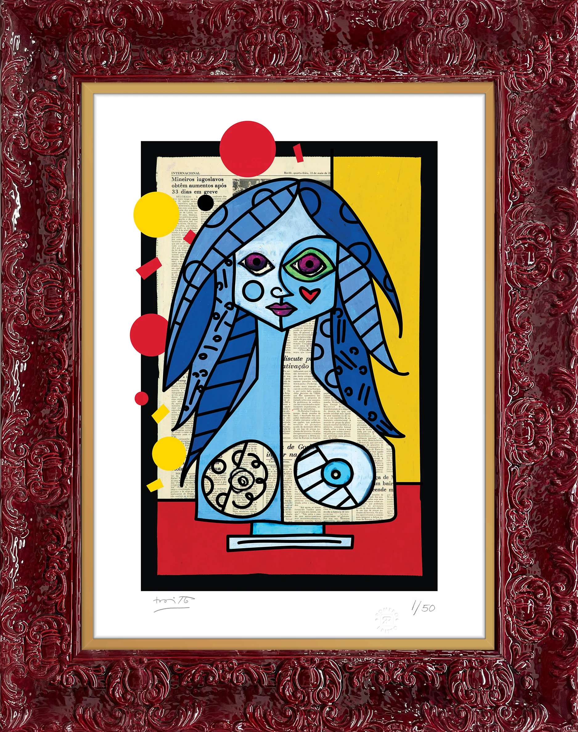 Blue, Red & Yellow - Limited Edition Print - Image 13