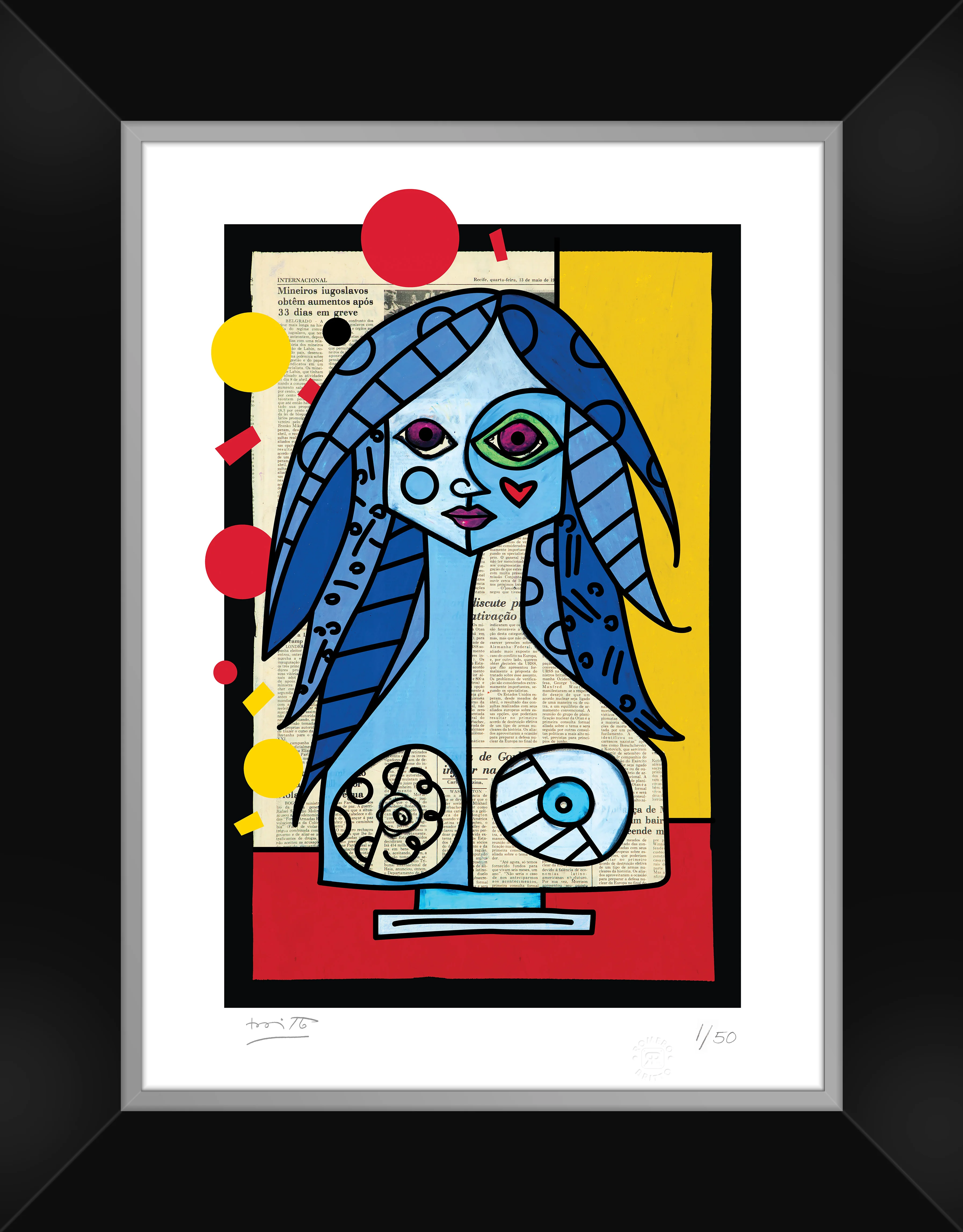 Blue, Red & Yellow - Limited Edition Print - Image 3