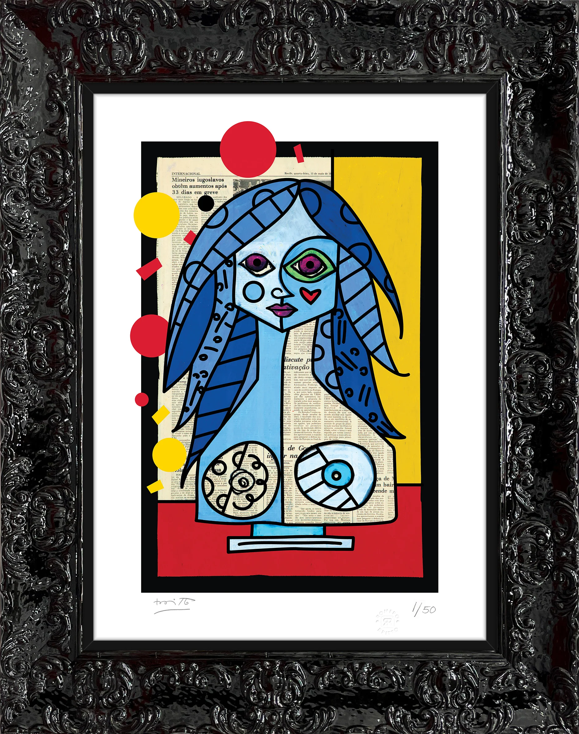 Blue, Red & Yellow - Limited Edition Print - Image 4