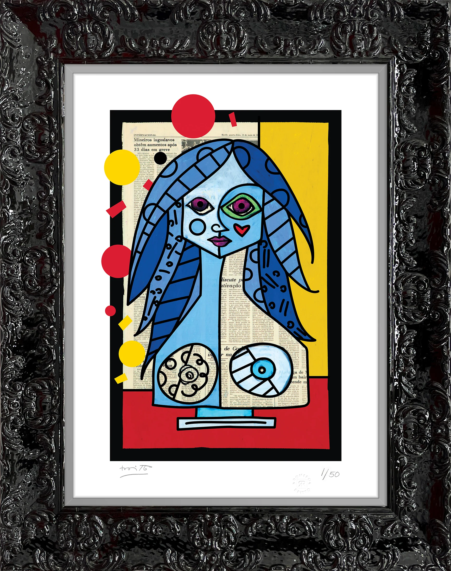 Blue, Red & Yellow - Limited Edition Print - Image 5