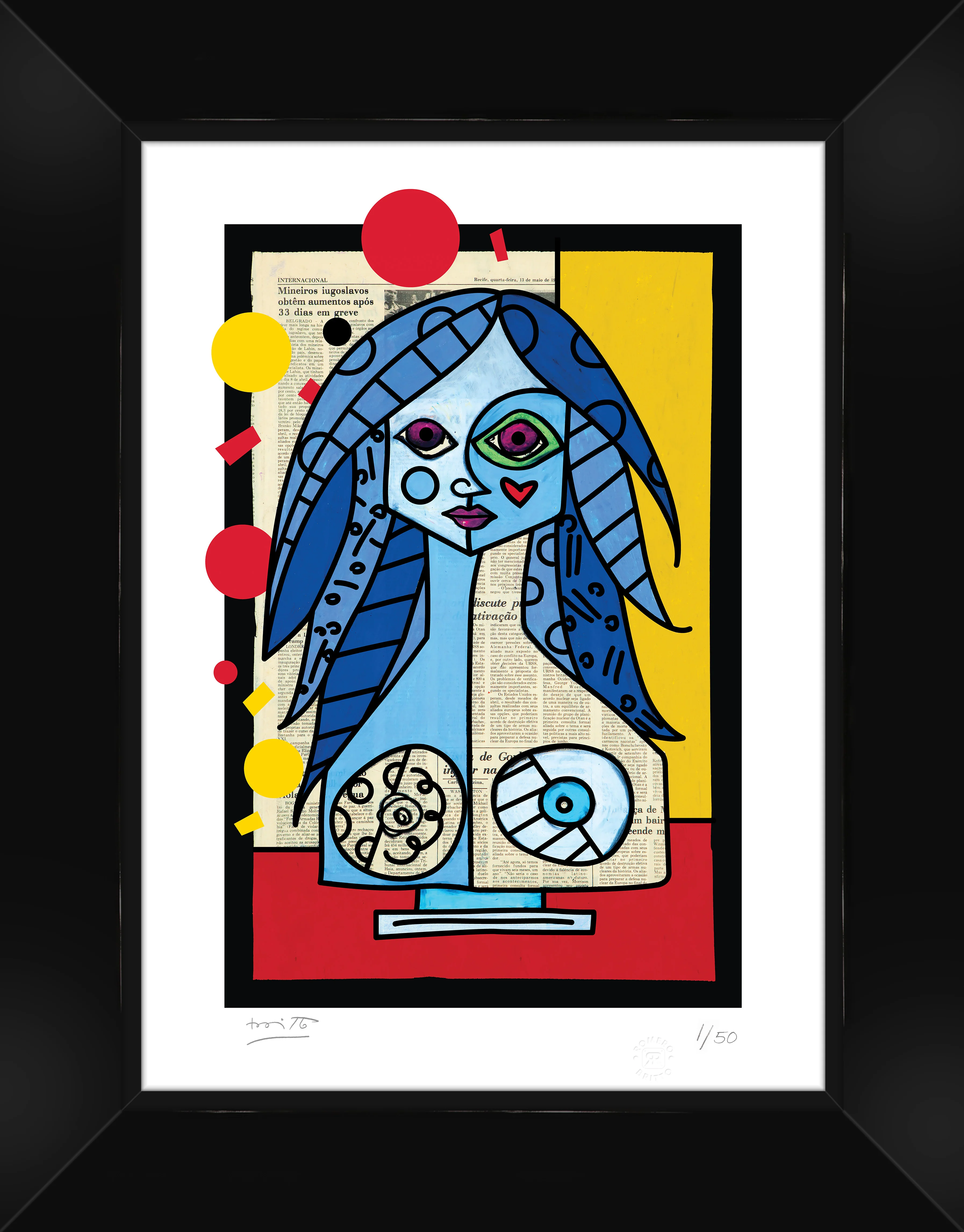 Blue, Red & Yellow - Limited Edition Print - Image 9