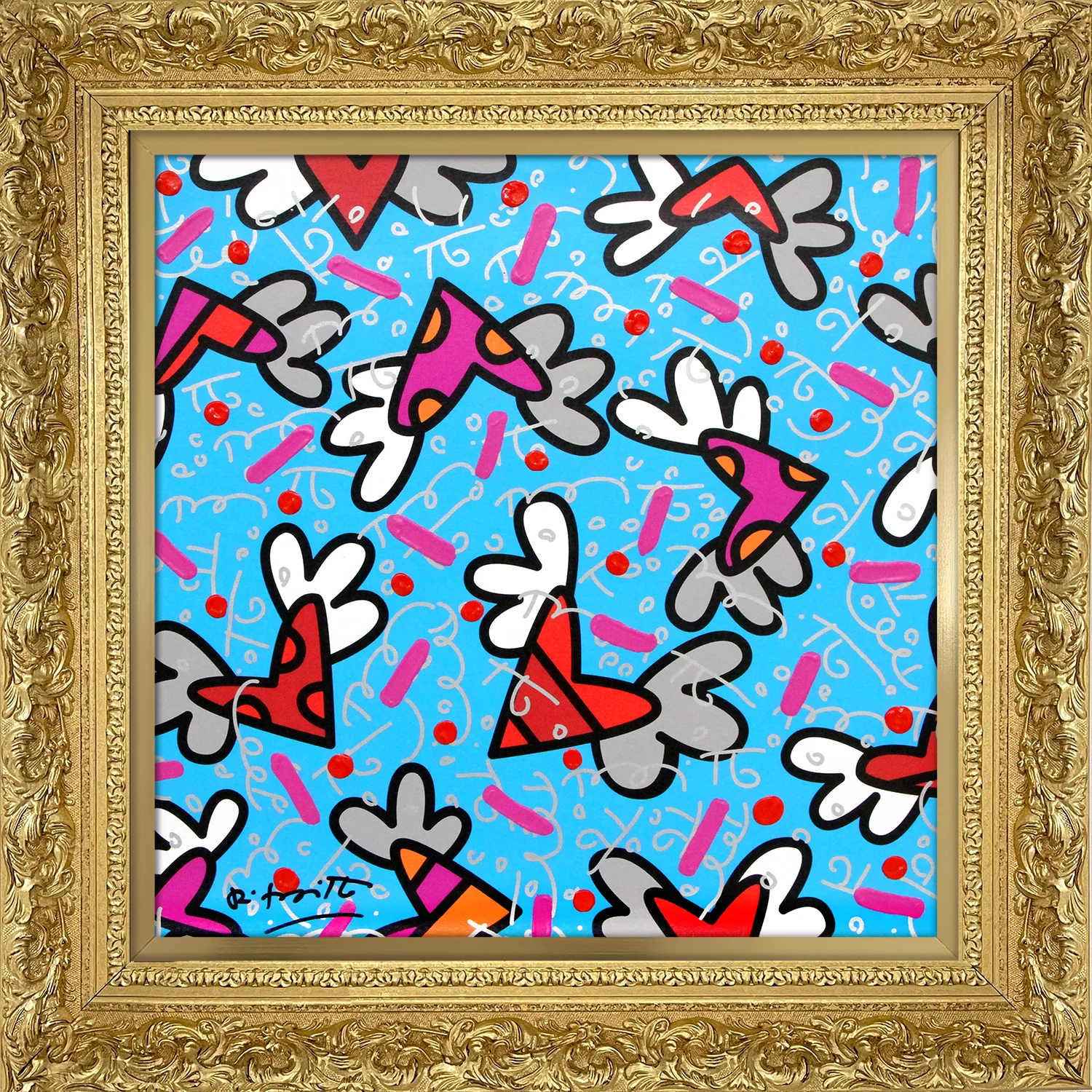 Blue Sky - Mixed Media Original - Image 12