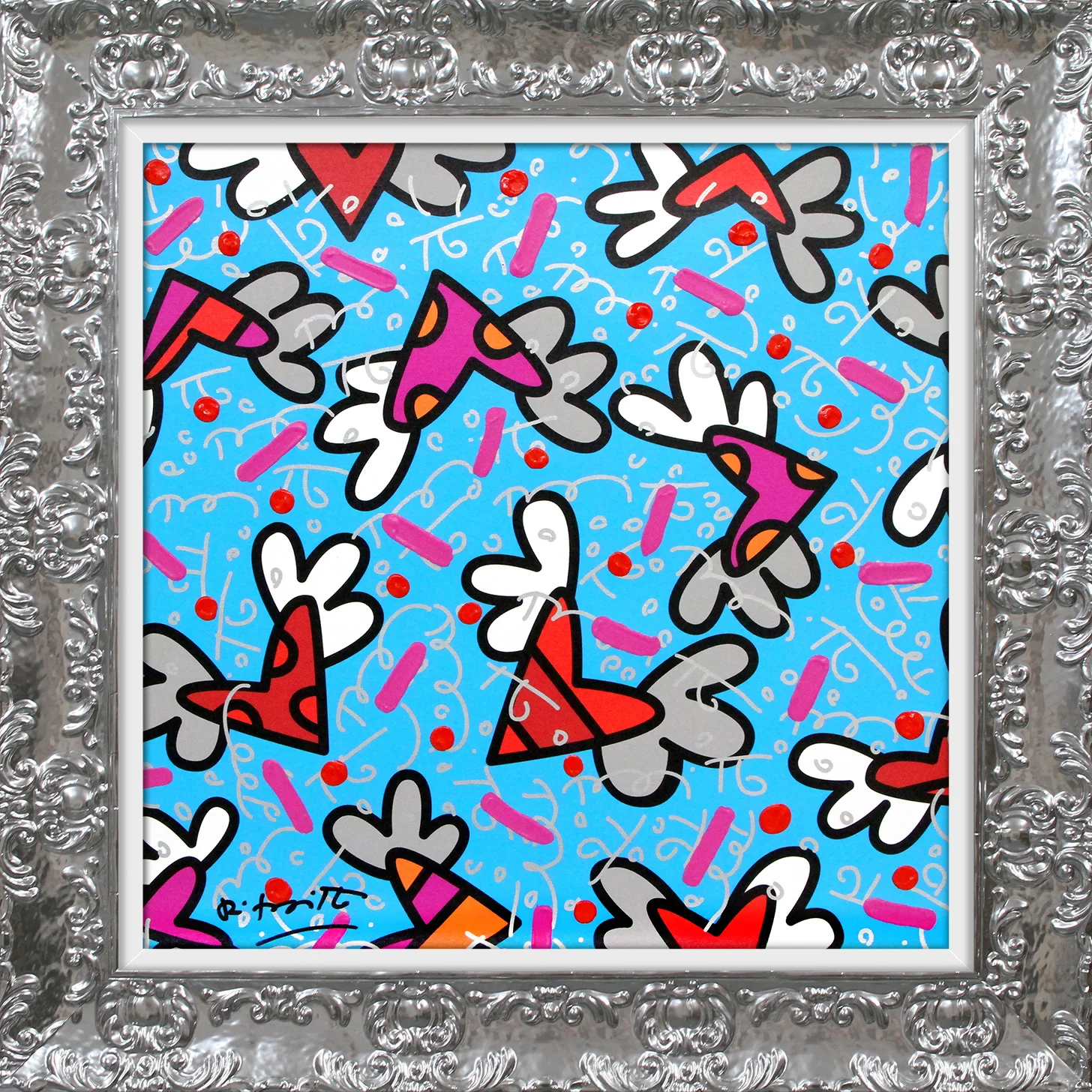 Blue Sky - Mixed Media Original - Image 13