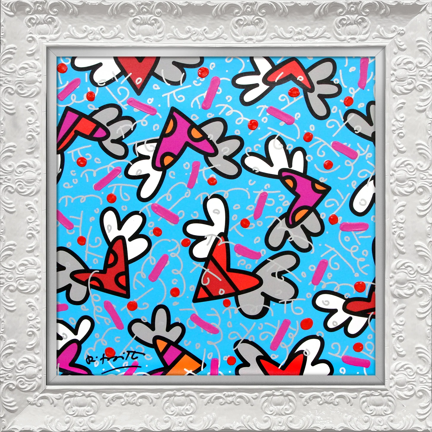 Blue Sky - Mixed Media Original - Image 15