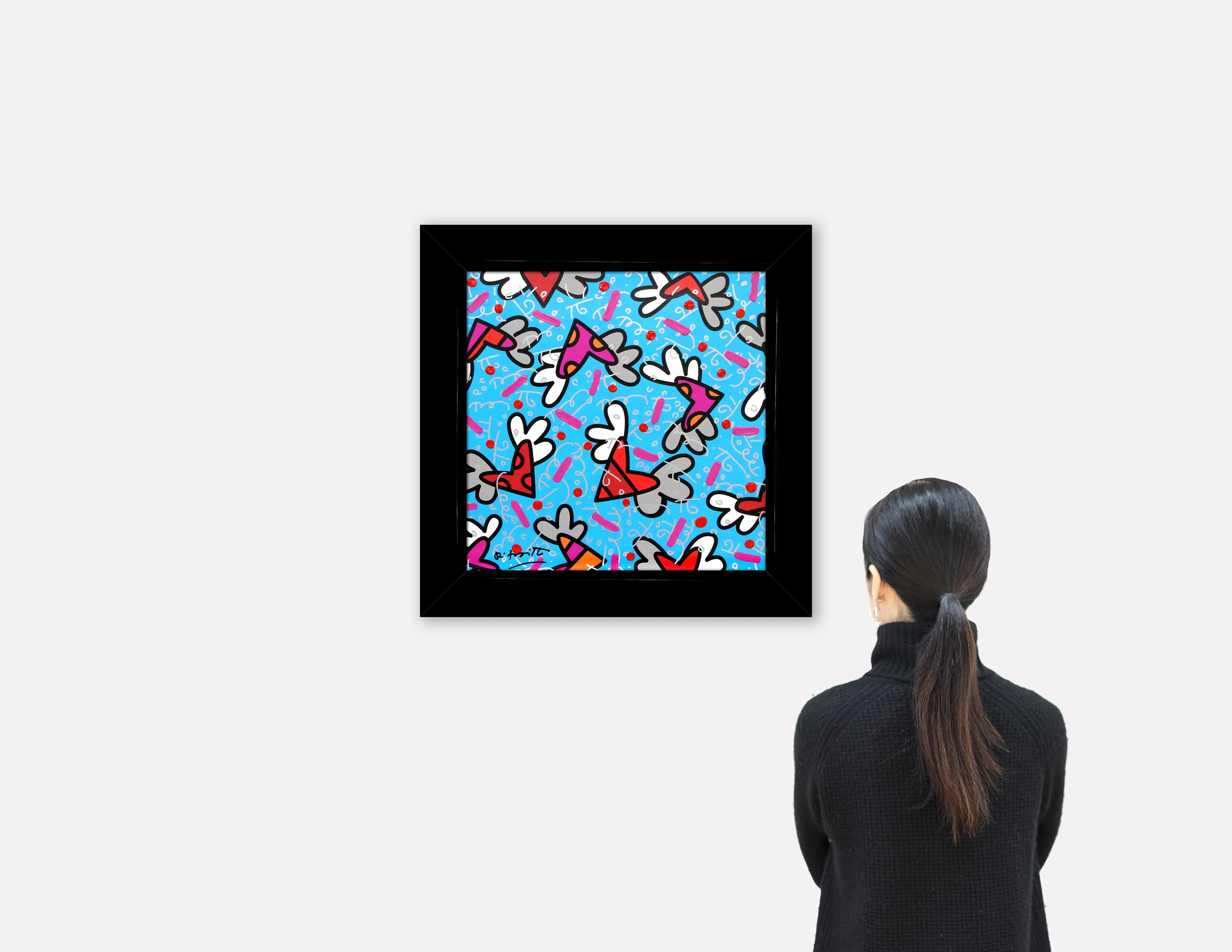 Blue Sky - Mixed Media Original - Image 3