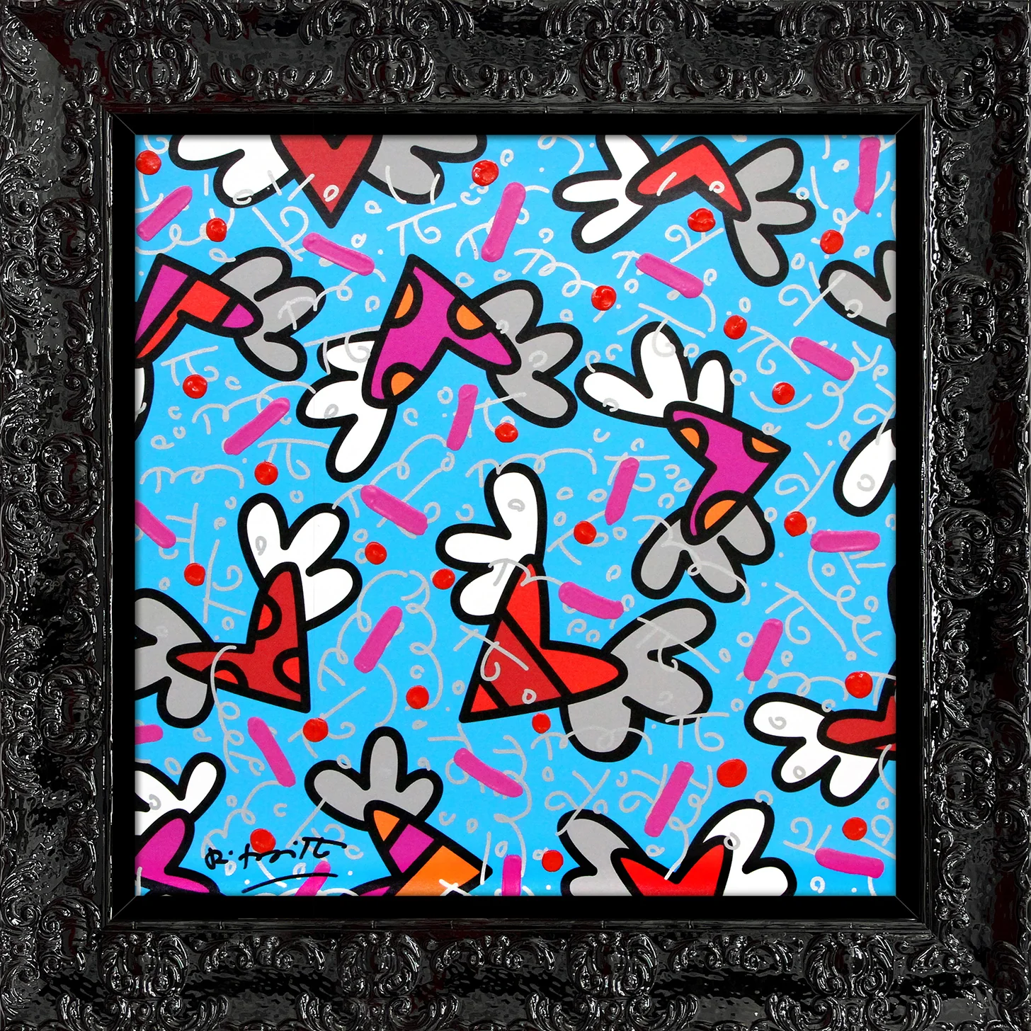 Blue Sky - Mixed Media Original - Image 7