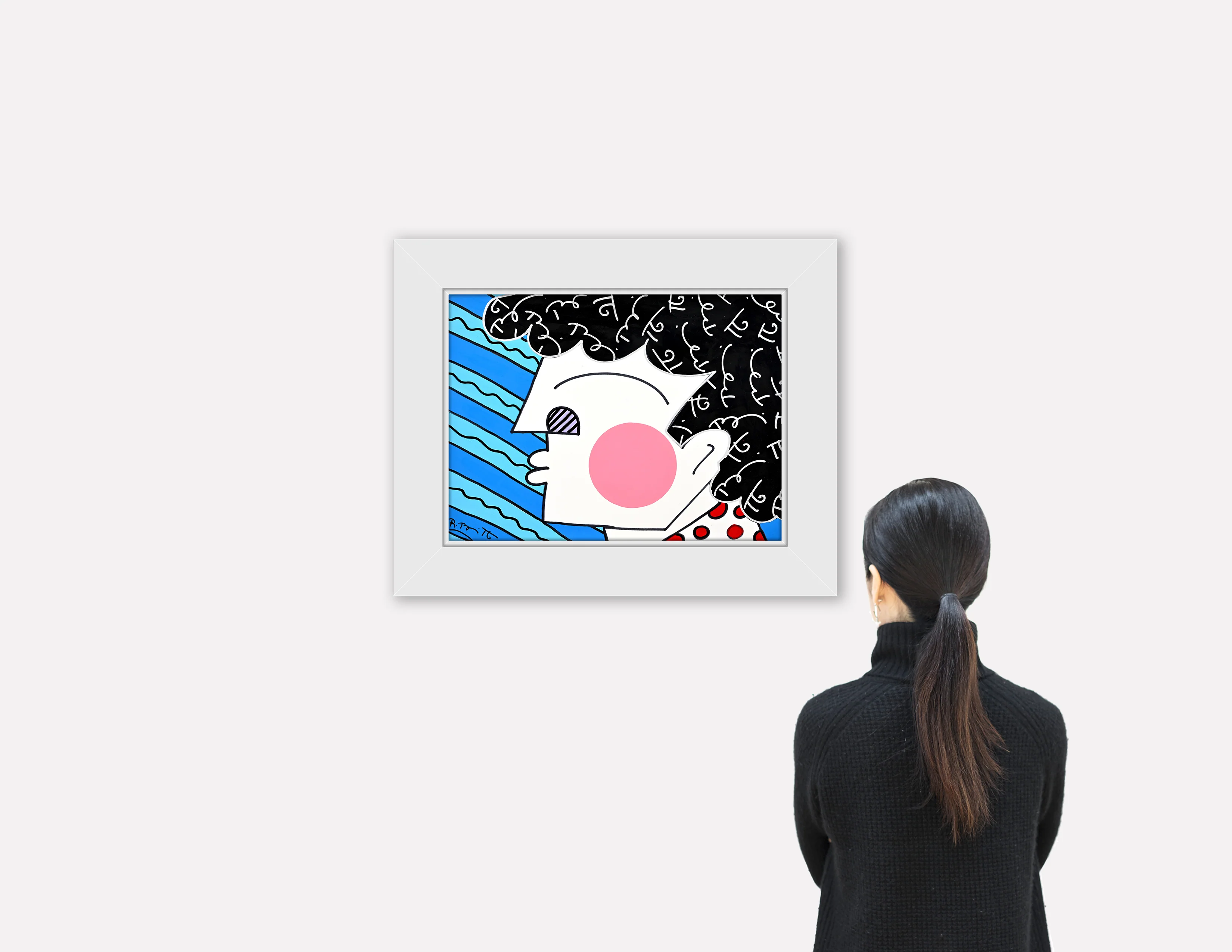 BLUSHING BOY - Original Painting - Image 4