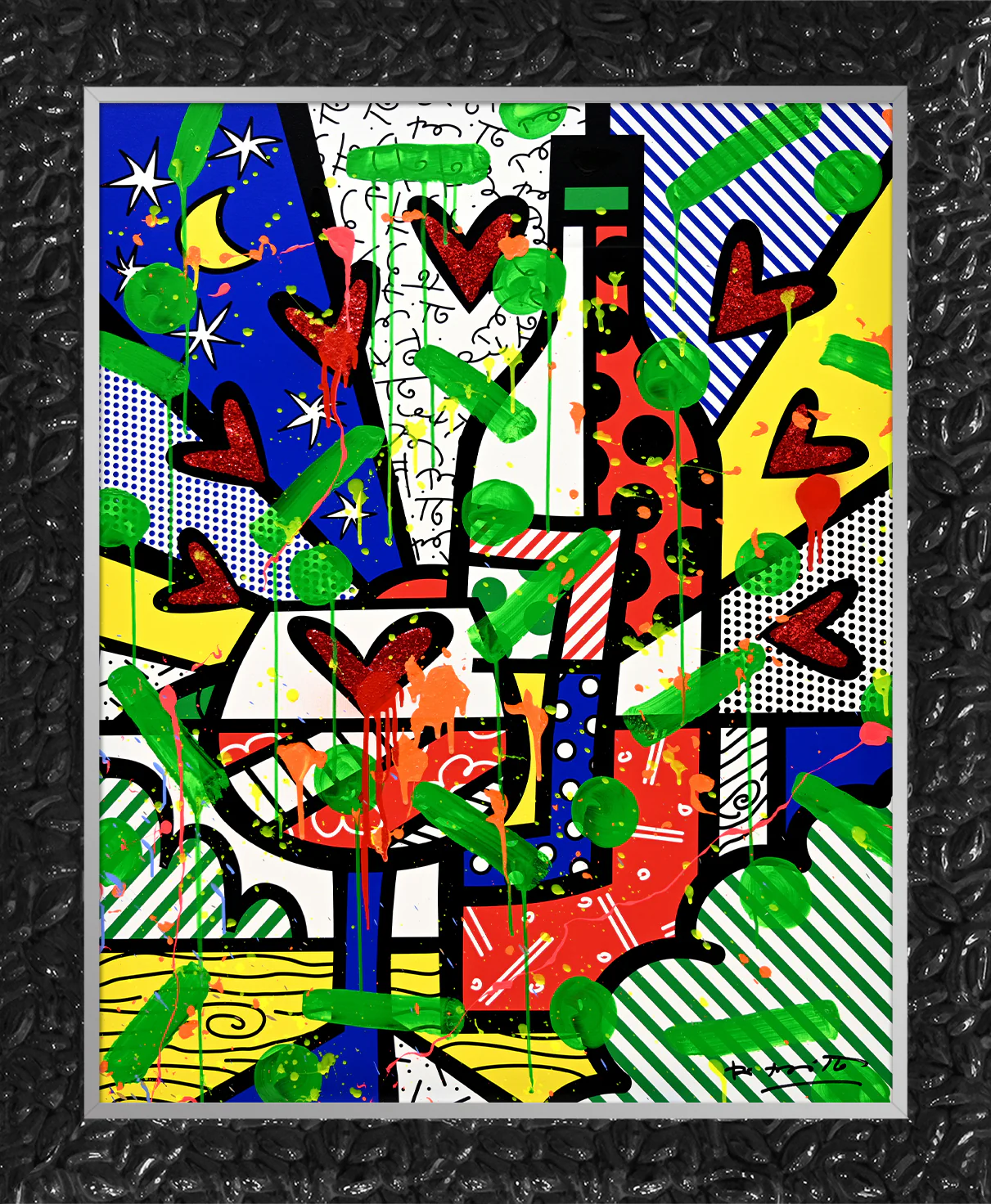 Bordeaux - Mixed Media Original - Image 10