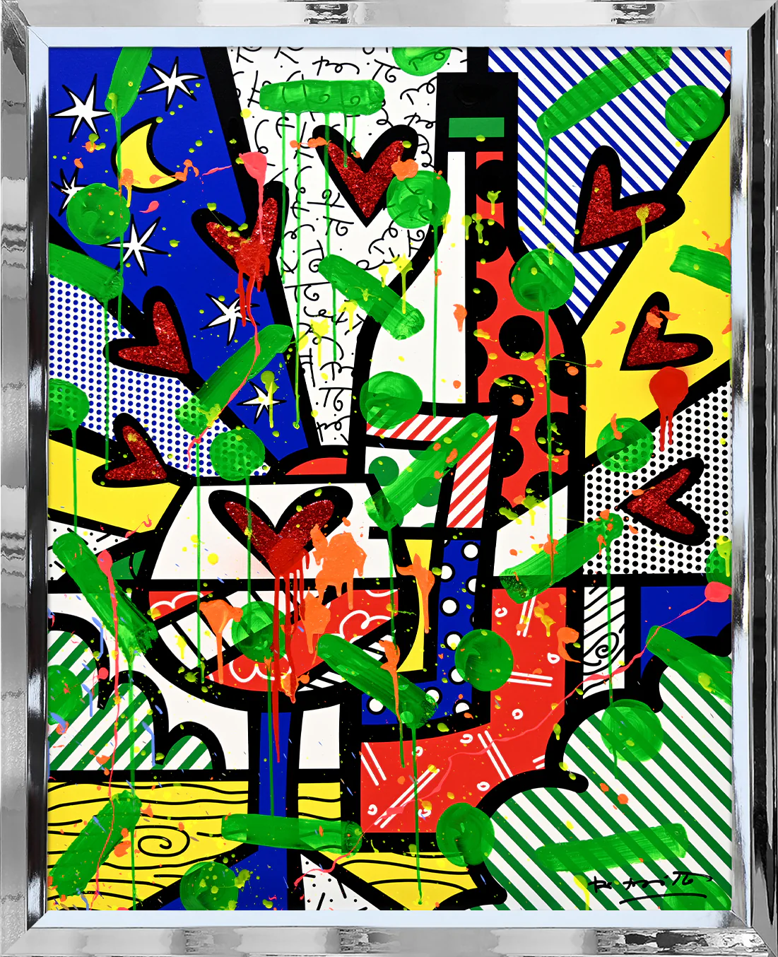 Bordeaux - Mixed Media Original - Image 11